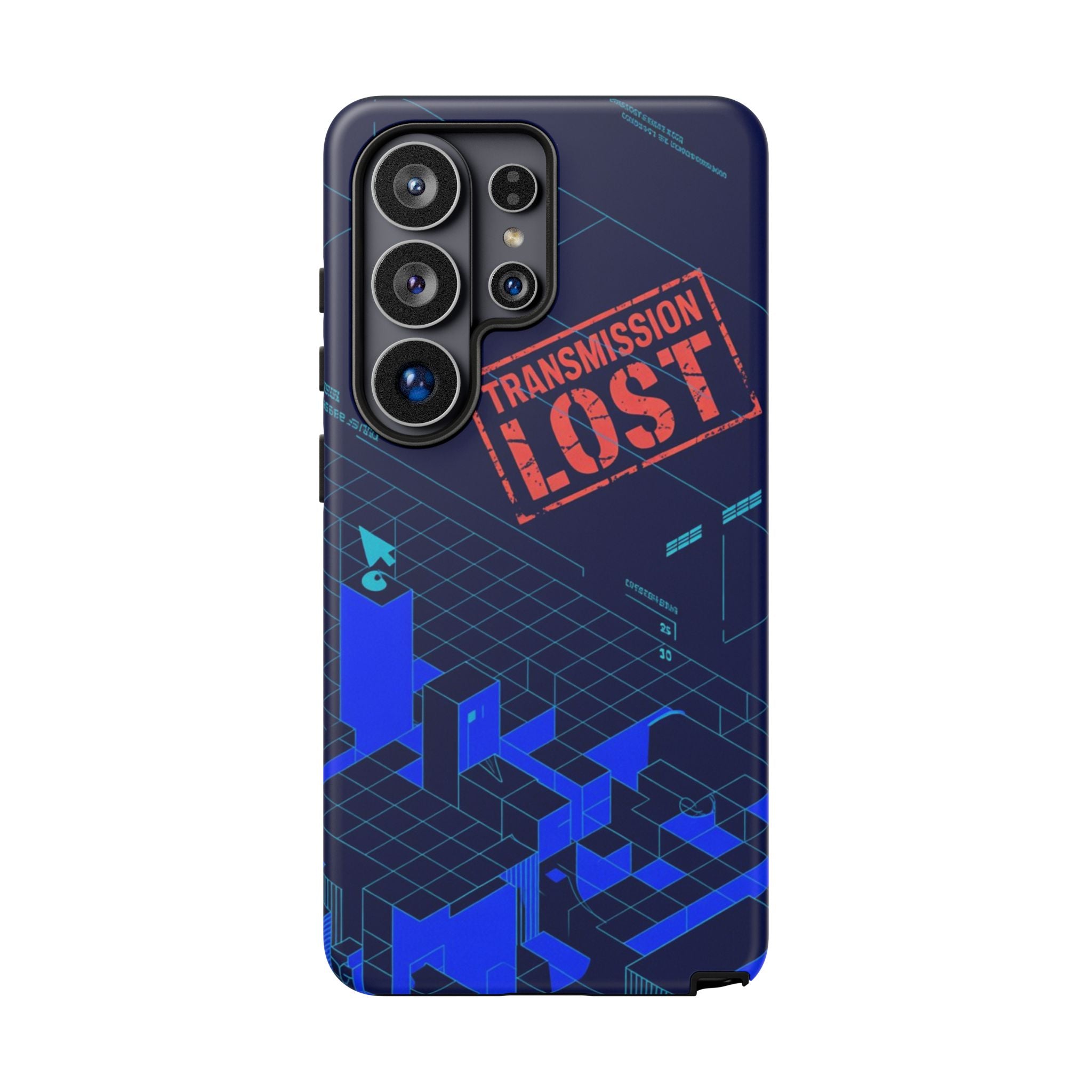 CipherCore Signal Void Flexi Phone Case | Digital-Era Identity Accessory
