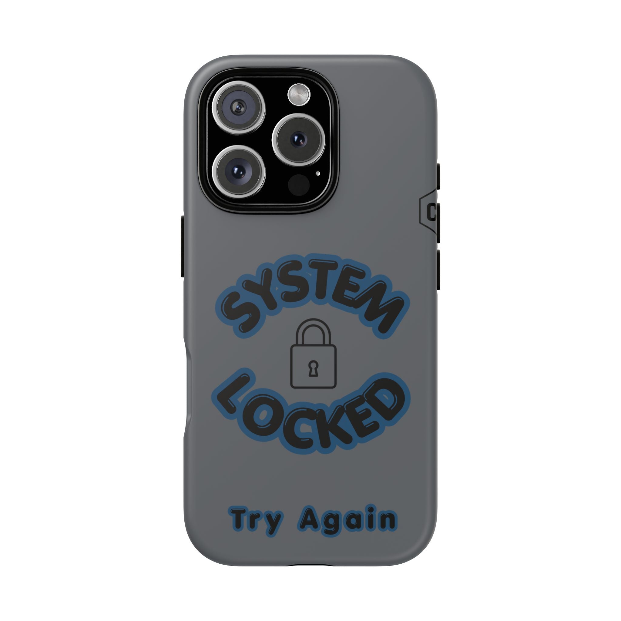 CipherCore System Locked Dual-Layer Phone Case | Digital-Era Identity Accessory