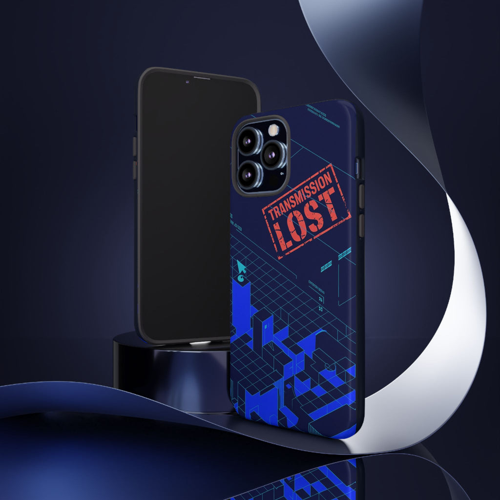 CipherCore Signal Void Flexi Phone Case | Digital-Era Identity Accessory