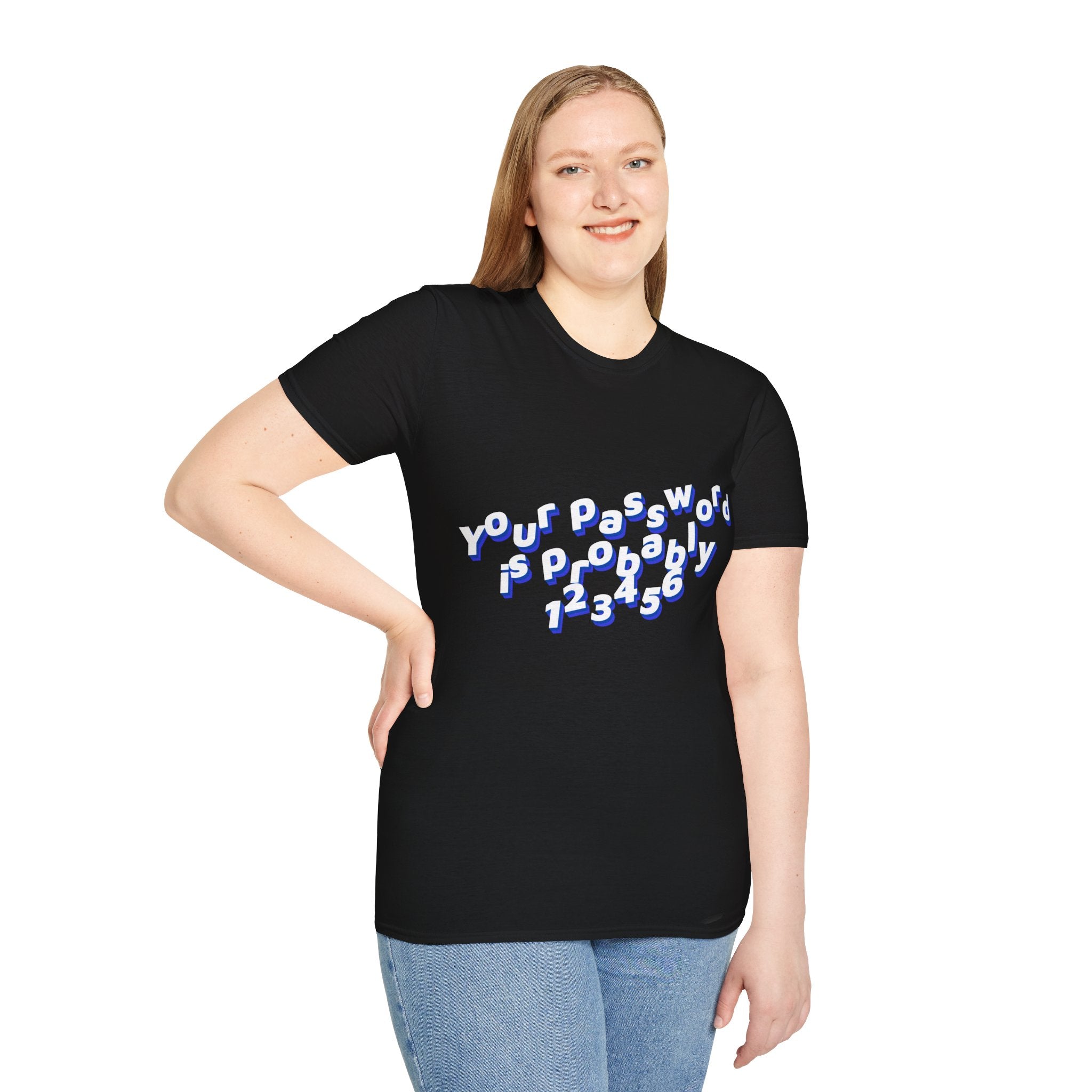 CipherCore Your Password Graphic Tee | Digital-Era Identity Wear