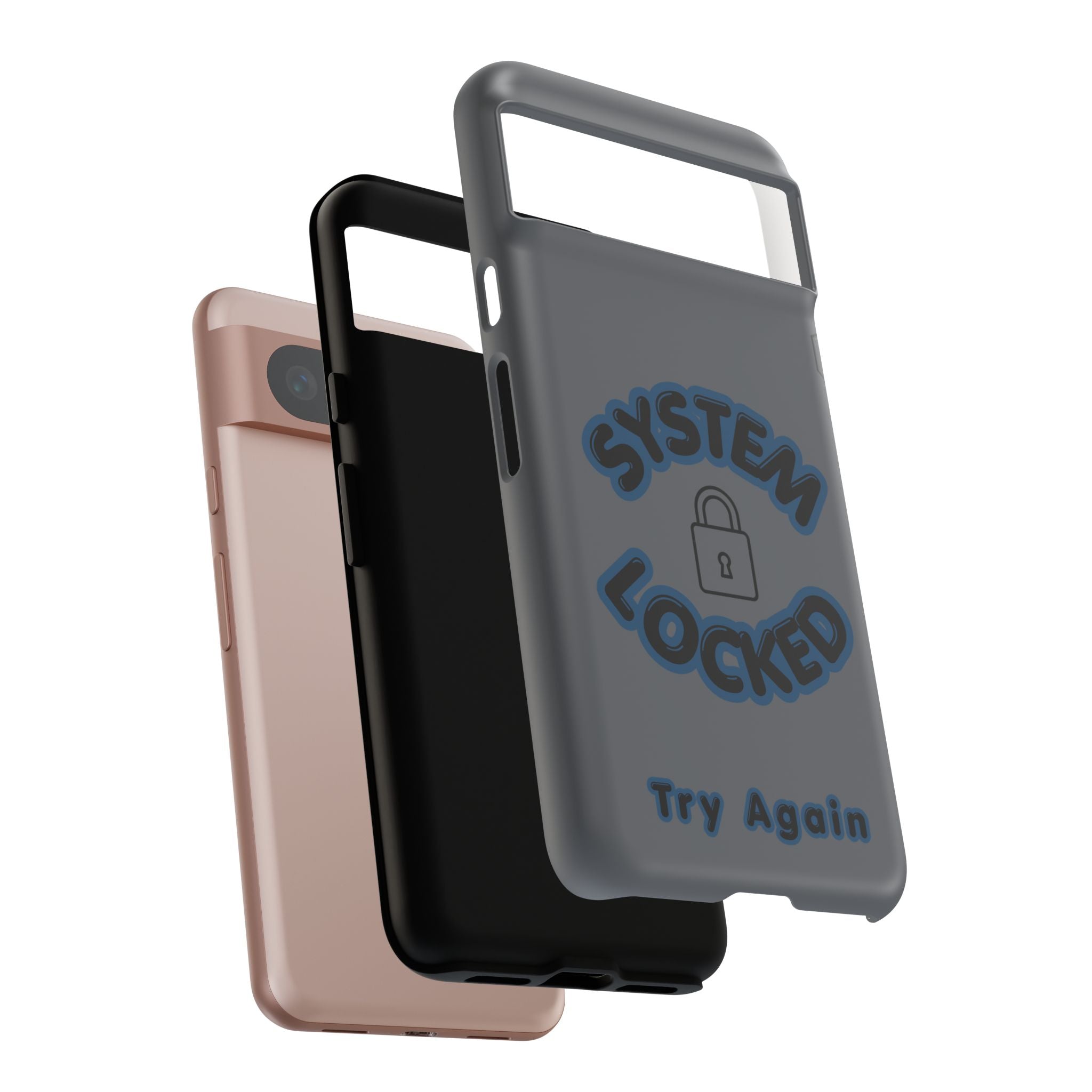 CipherCore System Locked Dual-Layer Phone Case | Digital-Era Identity Accessory