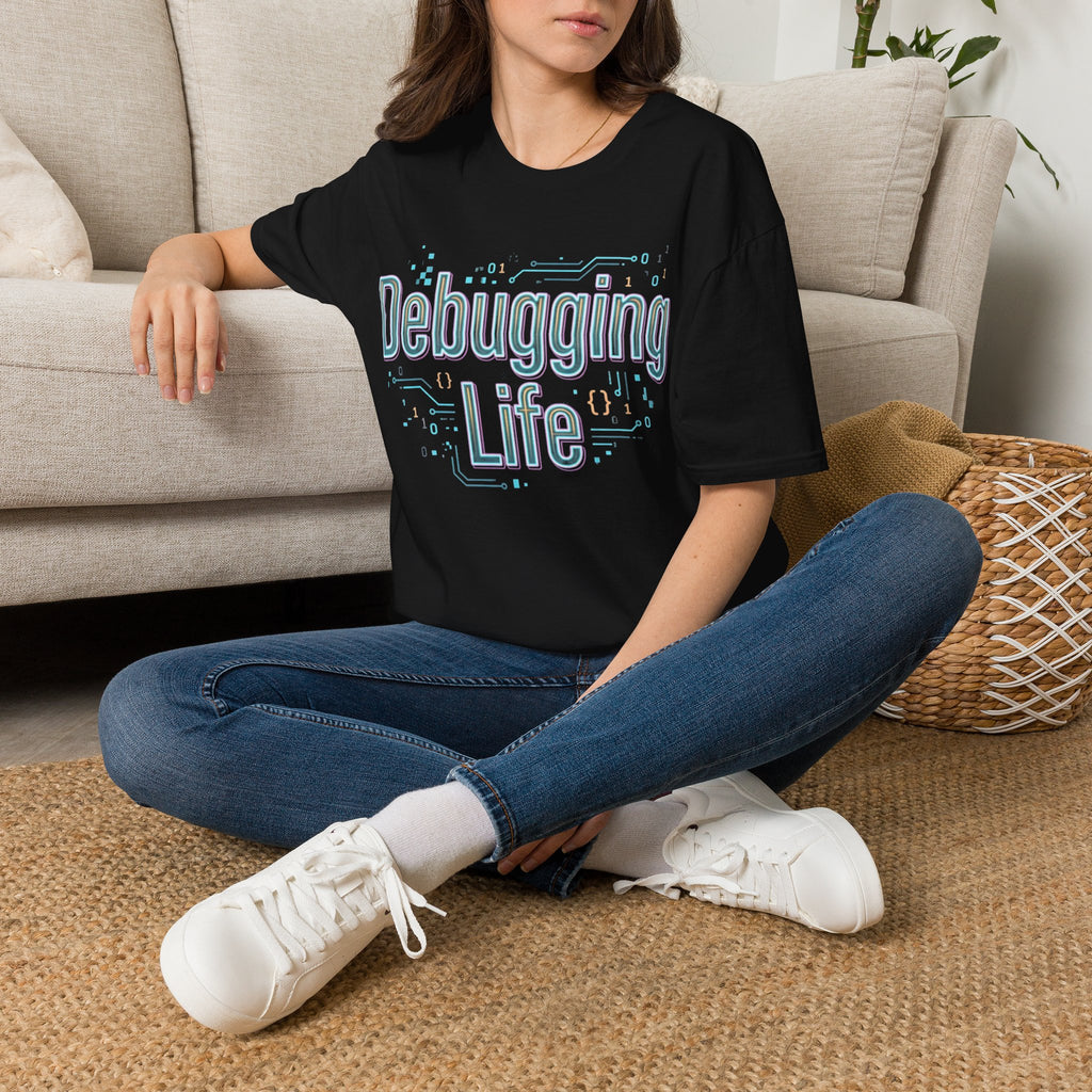 CipherCore Debugging Life Graphic Tee | Digital-Era Identity Wear