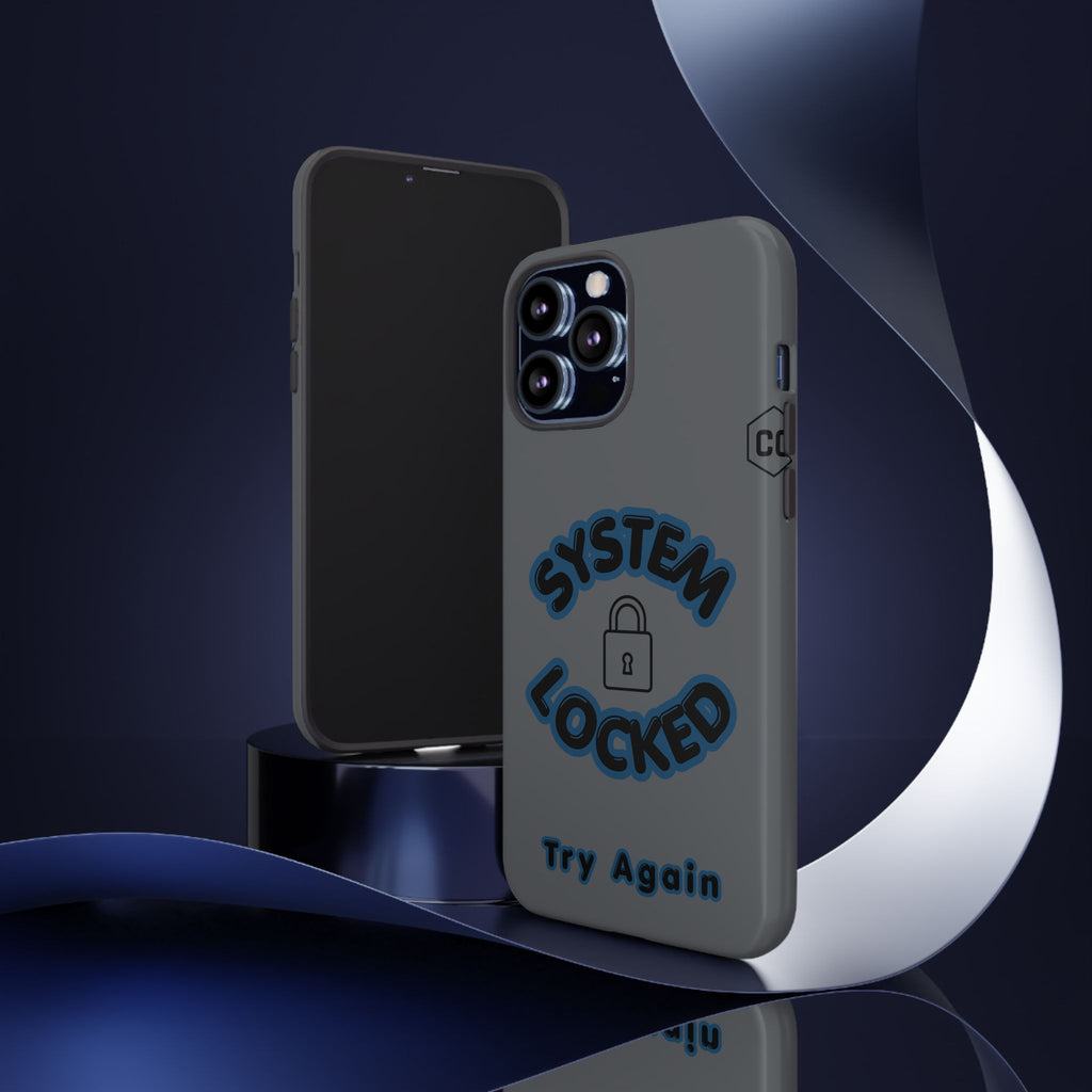 CipherCore System Locked Dual-Layer Phone Case | Digital-Era Identity Accessory