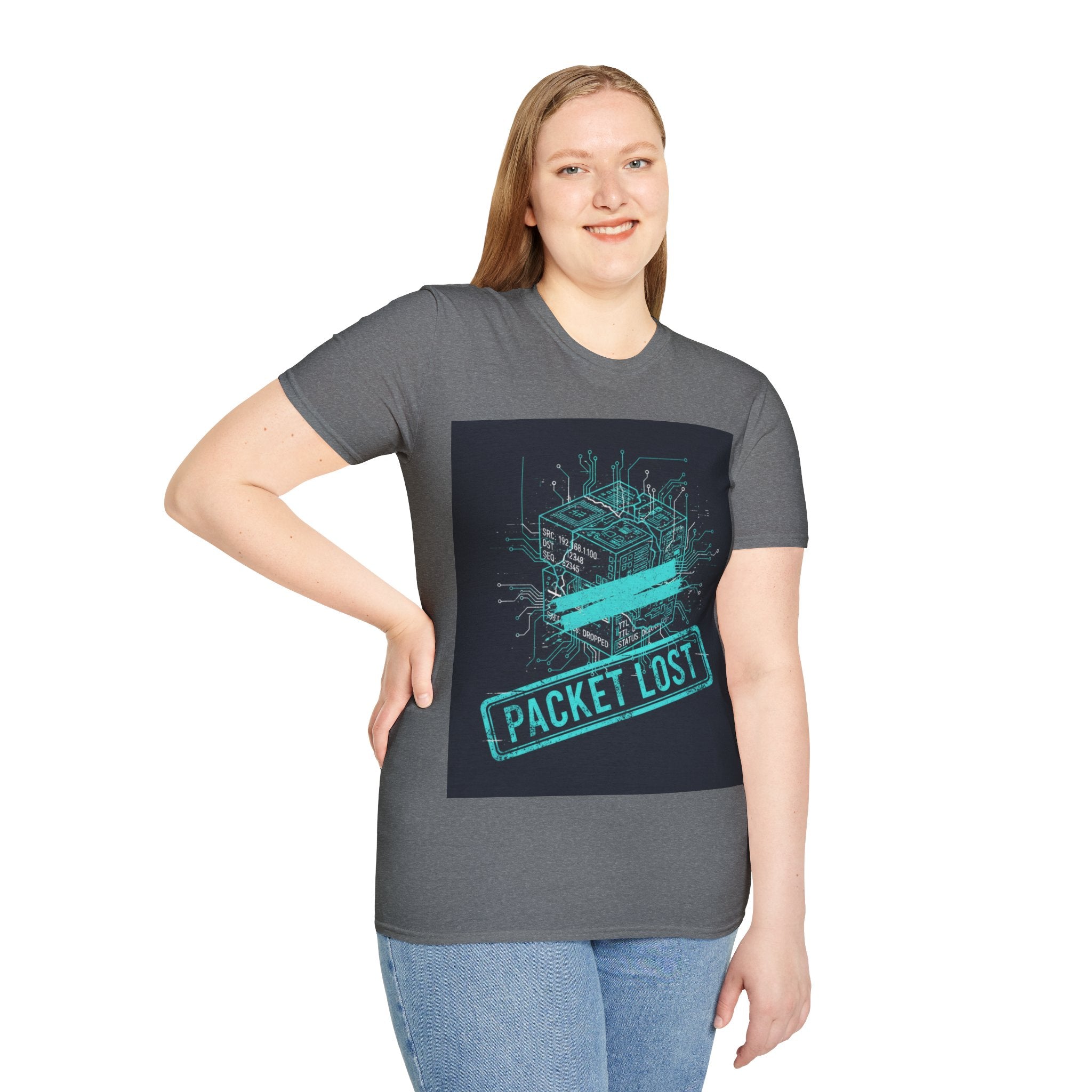 CipherCore Packet Lost Graphic Tee | Digital-Era Identity Wear