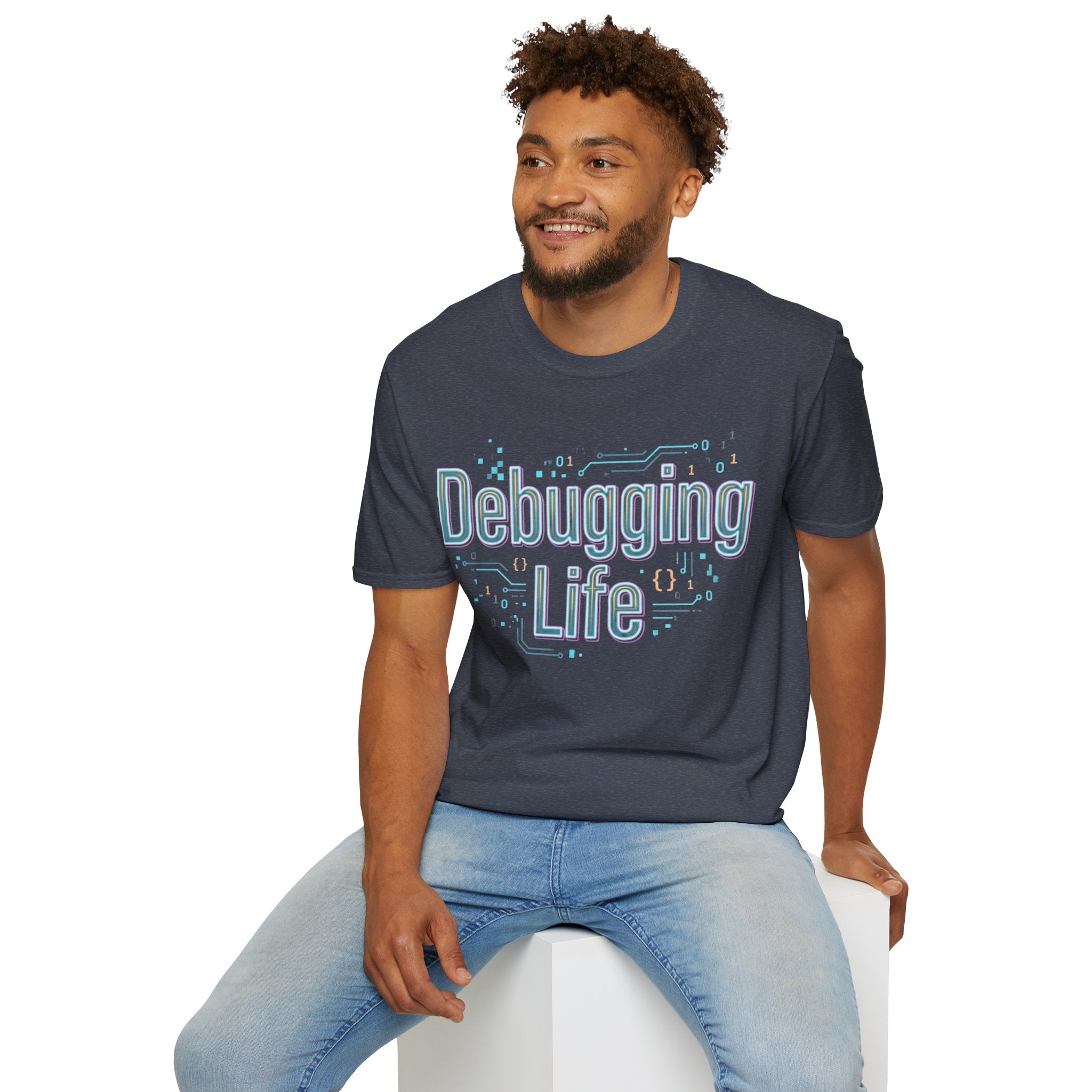 CipherCore Debugging Life Graphic Tee | Digital-Era Identity Wear