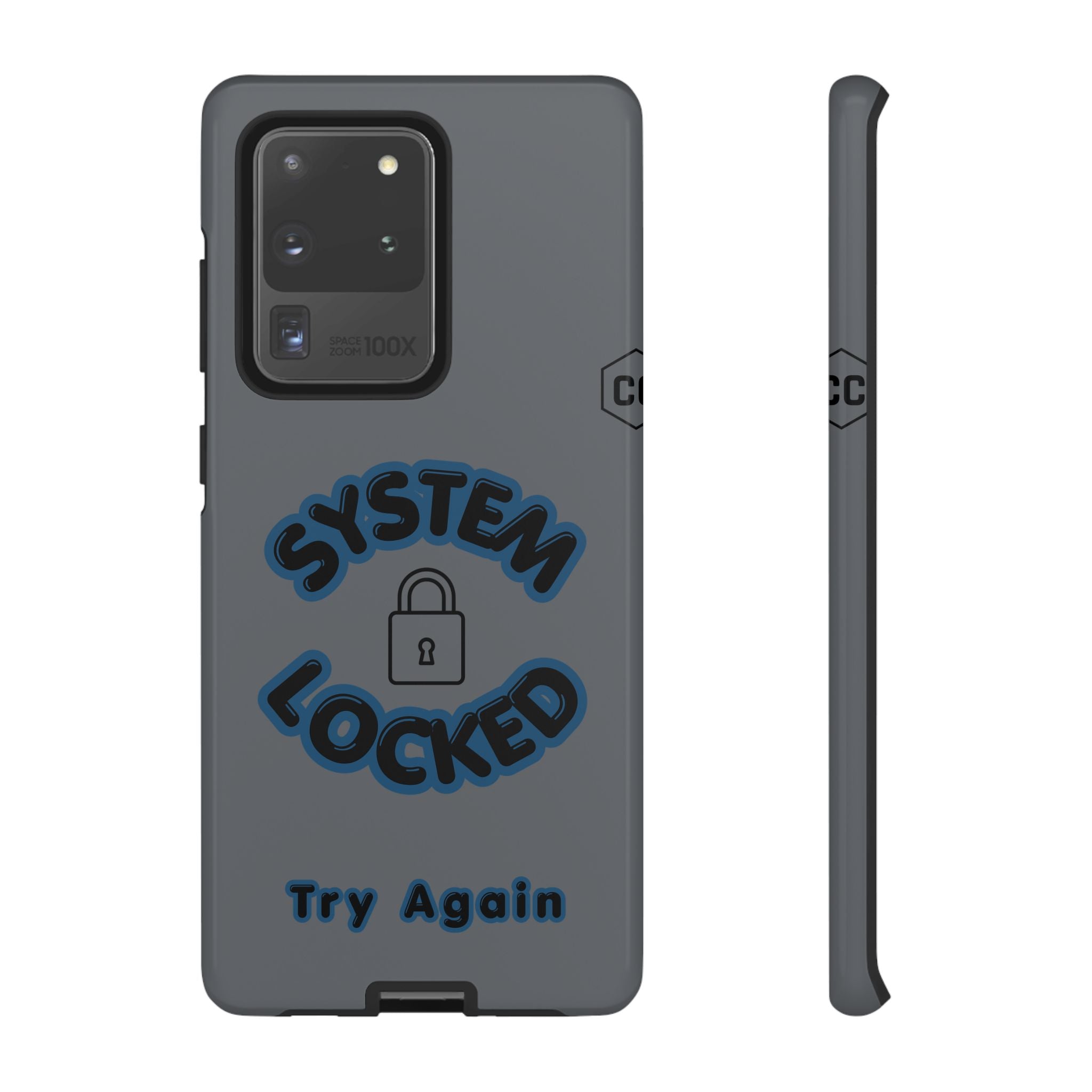 CipherCore System Locked Dual-Layer Phone Case | Digital-Era Identity Accessory