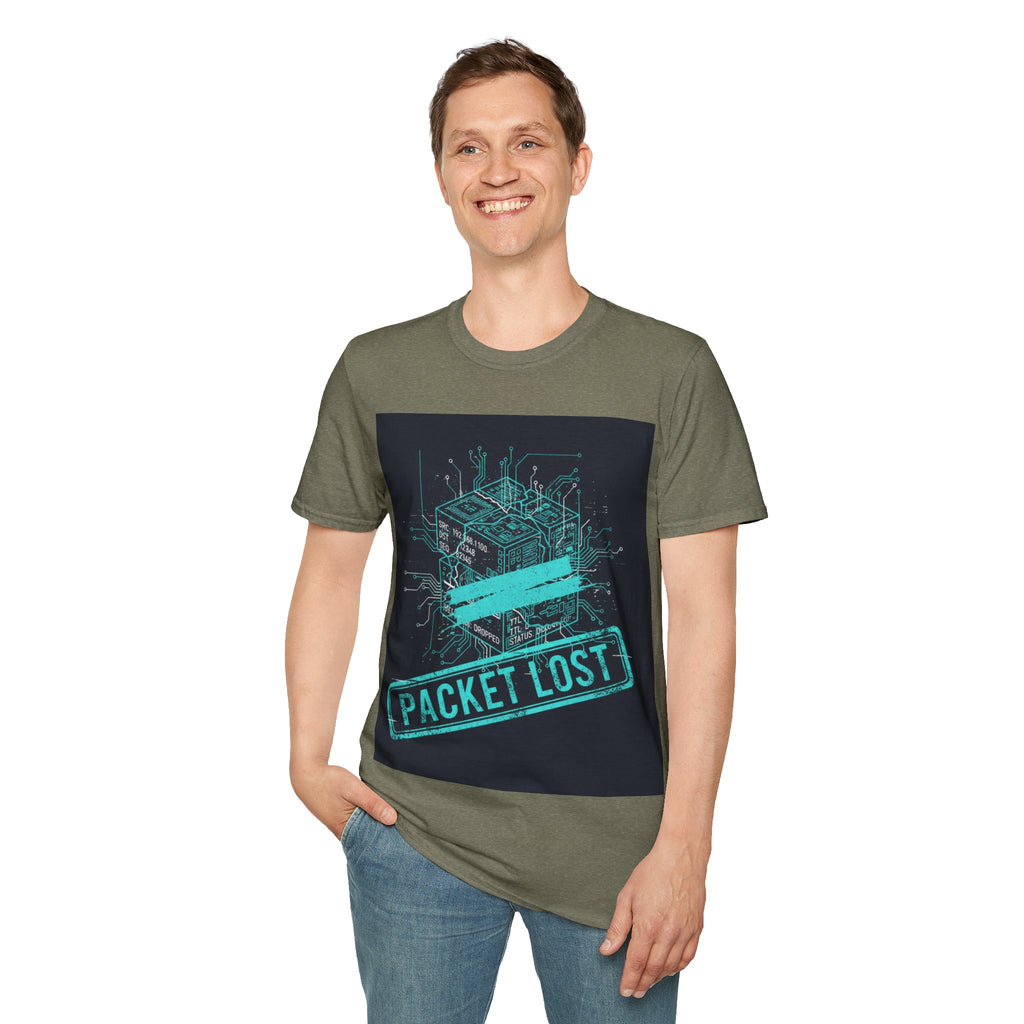 CipherCore Packet Lost Graphic Tee | Digital-Era Identity Wear