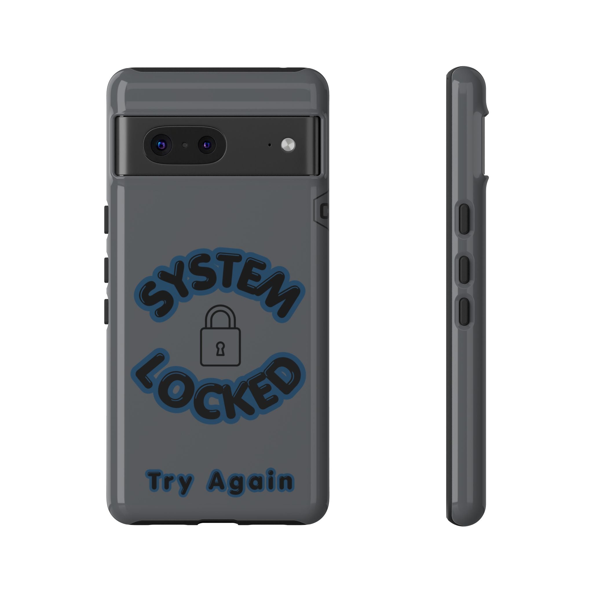 CipherCore System Locked Dual-Layer Phone Case | Digital-Era Identity Accessory