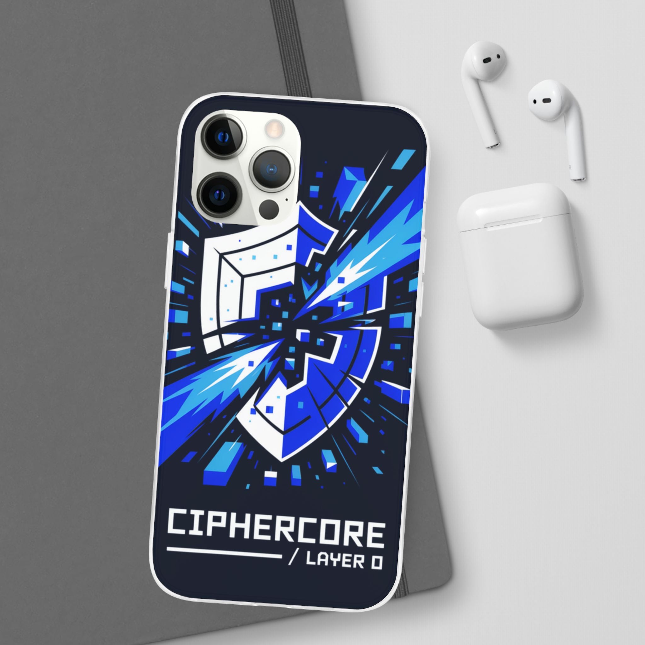 CipherCore Signal Intercept Flexi Case | Surveillance Aesthetic  Accessory