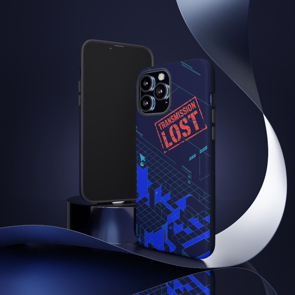 CipherCore Signal Void Flexi Phone Case | Digital-Era Identity Accessory