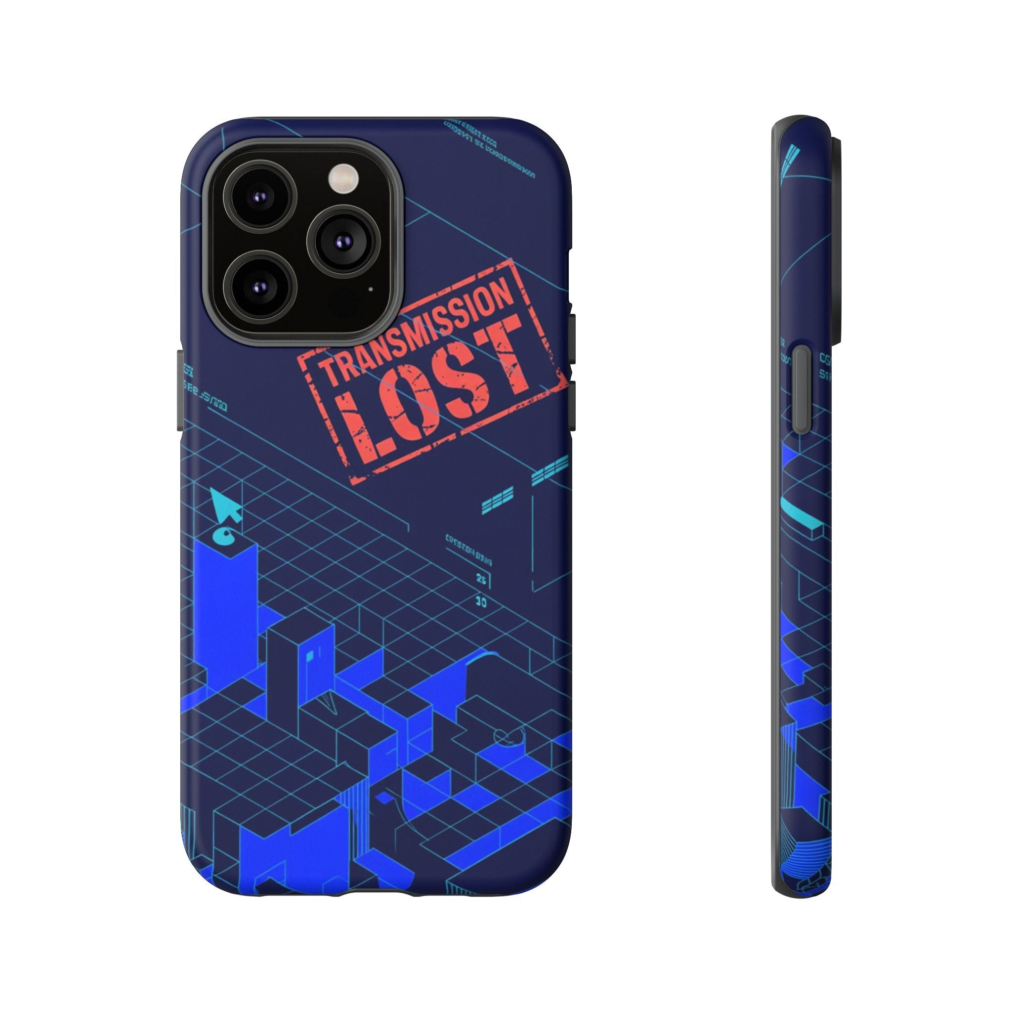 CipherCore Signal Void Flexi Phone Case | Digital-Era Identity Accessory