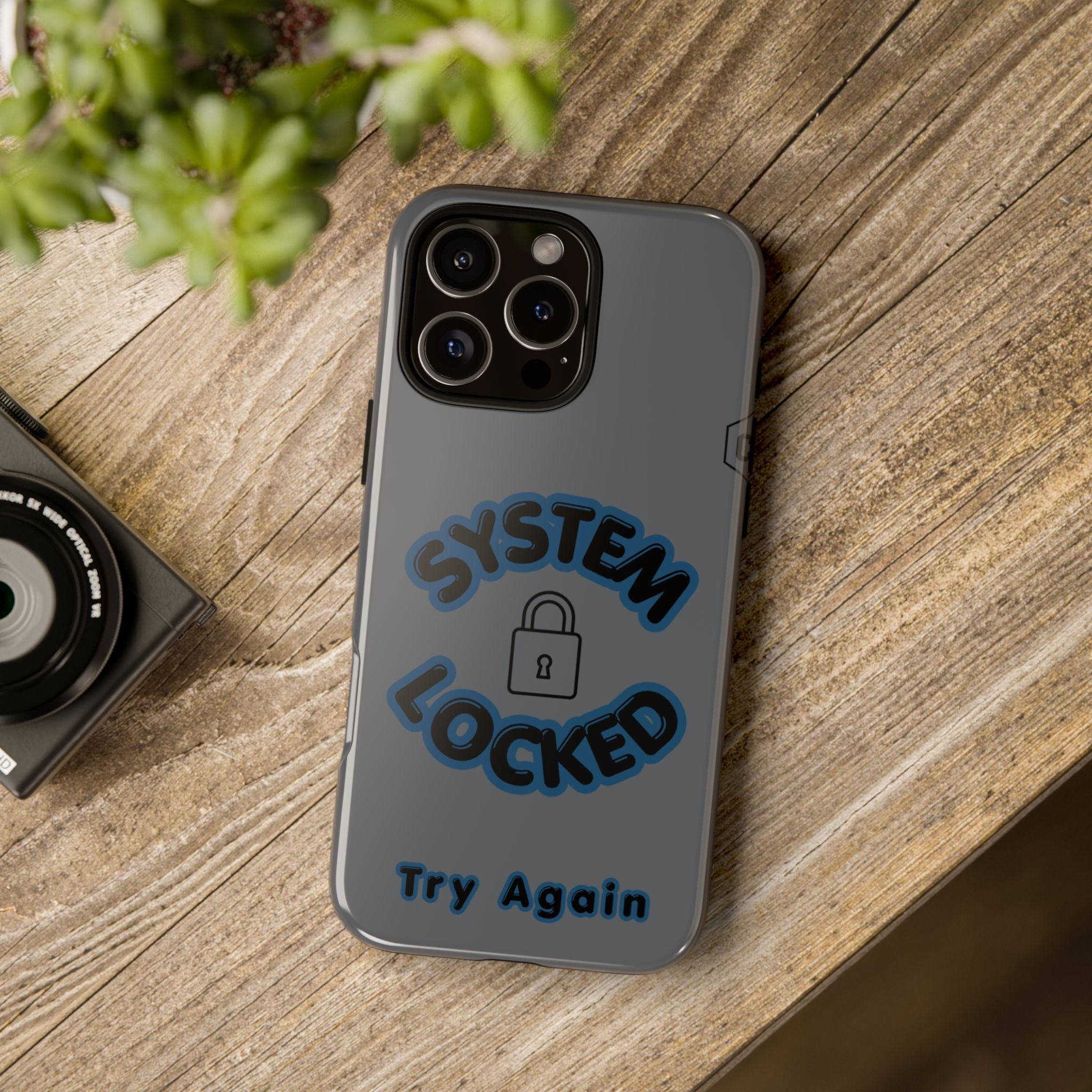 CipherCore System Locked Dual-Layer Phone Case | Digital-Era Identity Accessory