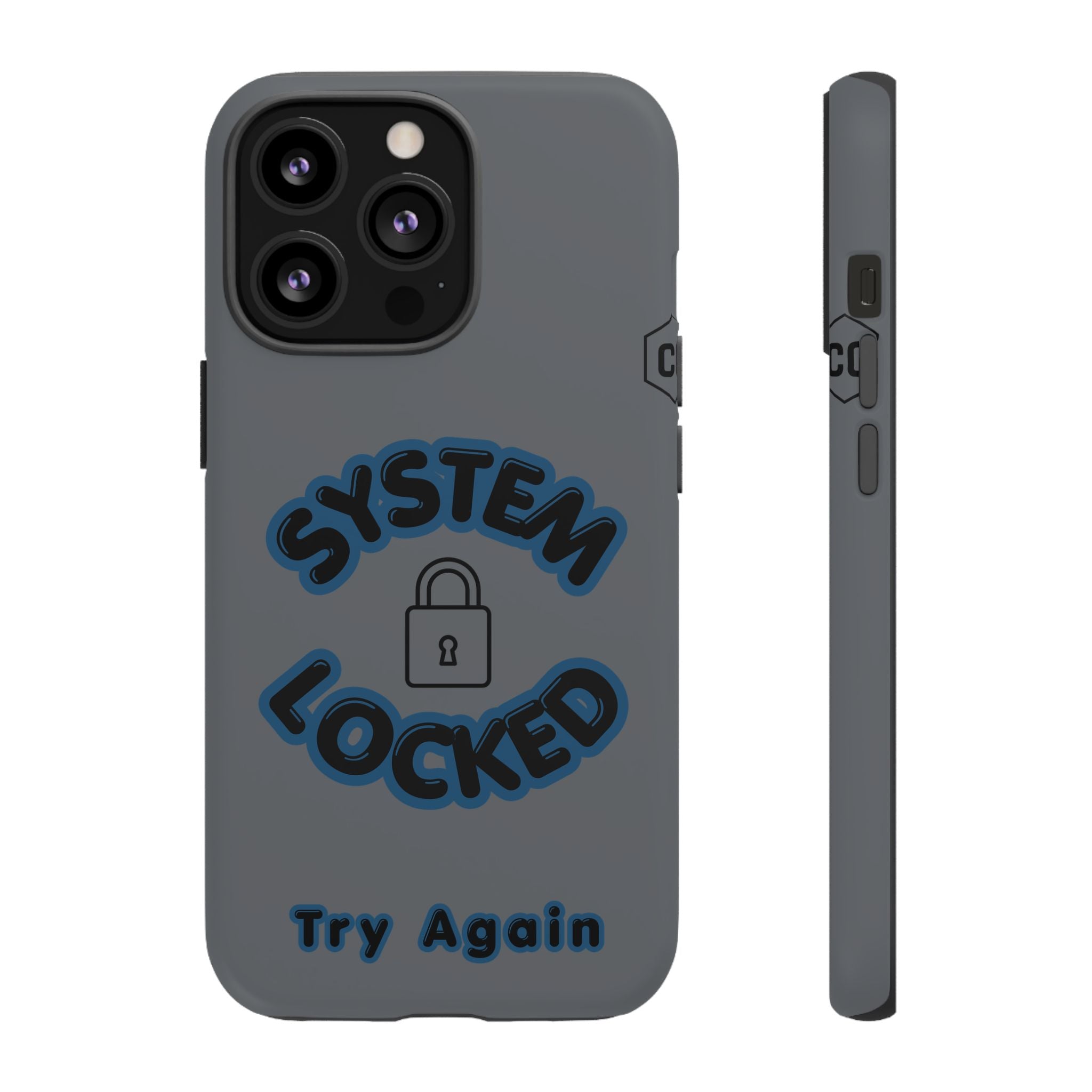 CipherCore System Locked Dual-Layer Phone Case | Digital-Era Identity Accessory