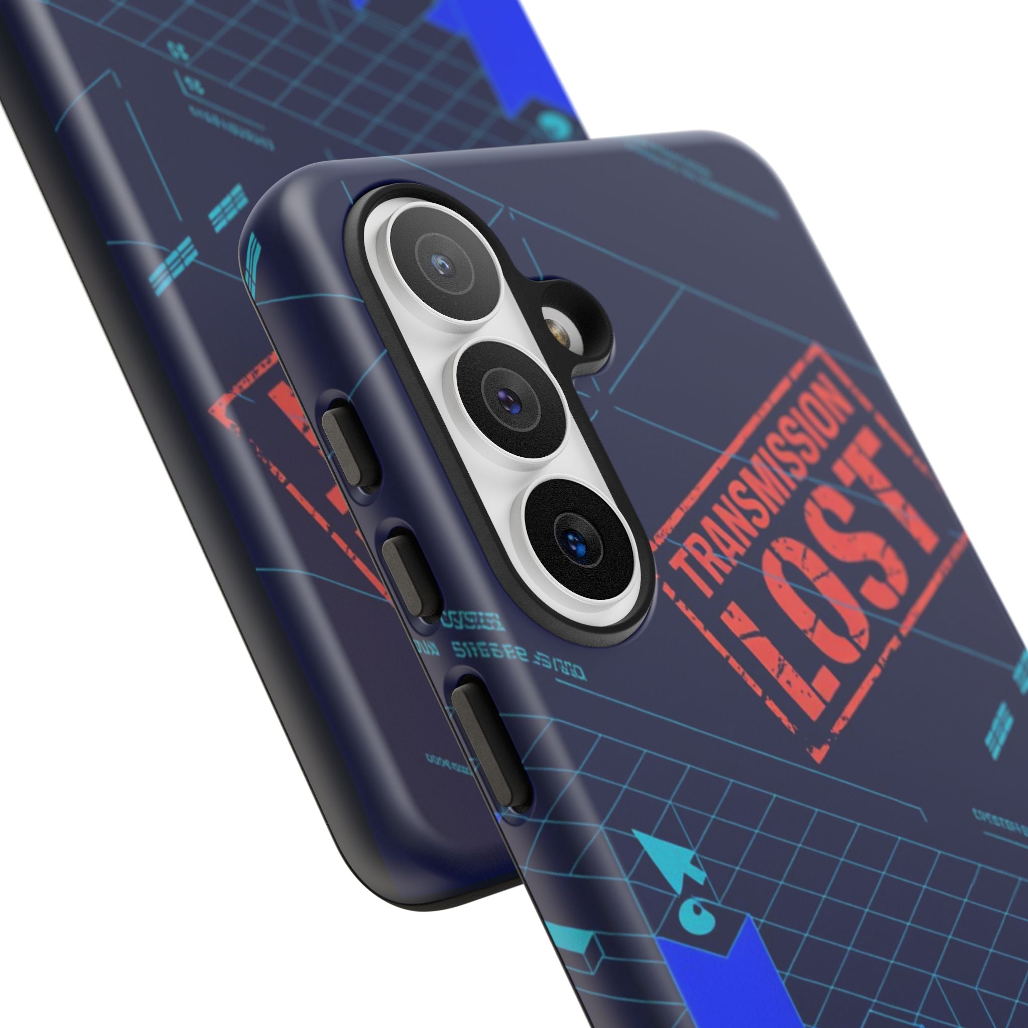 CipherCore Signal Void Flexi Phone Case | Digital-Era Identity Accessory