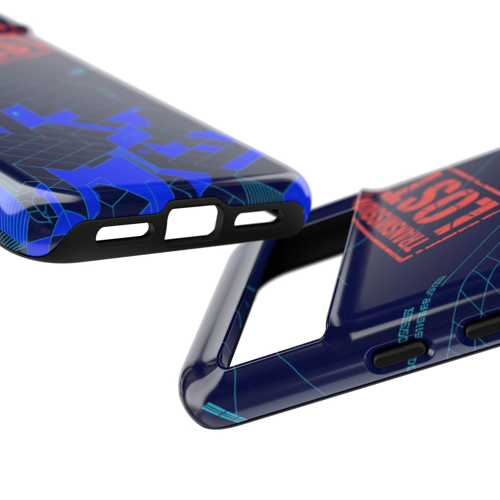 CipherCore Signal Void Flexi Phone Case | Digital-Era Identity Accessory