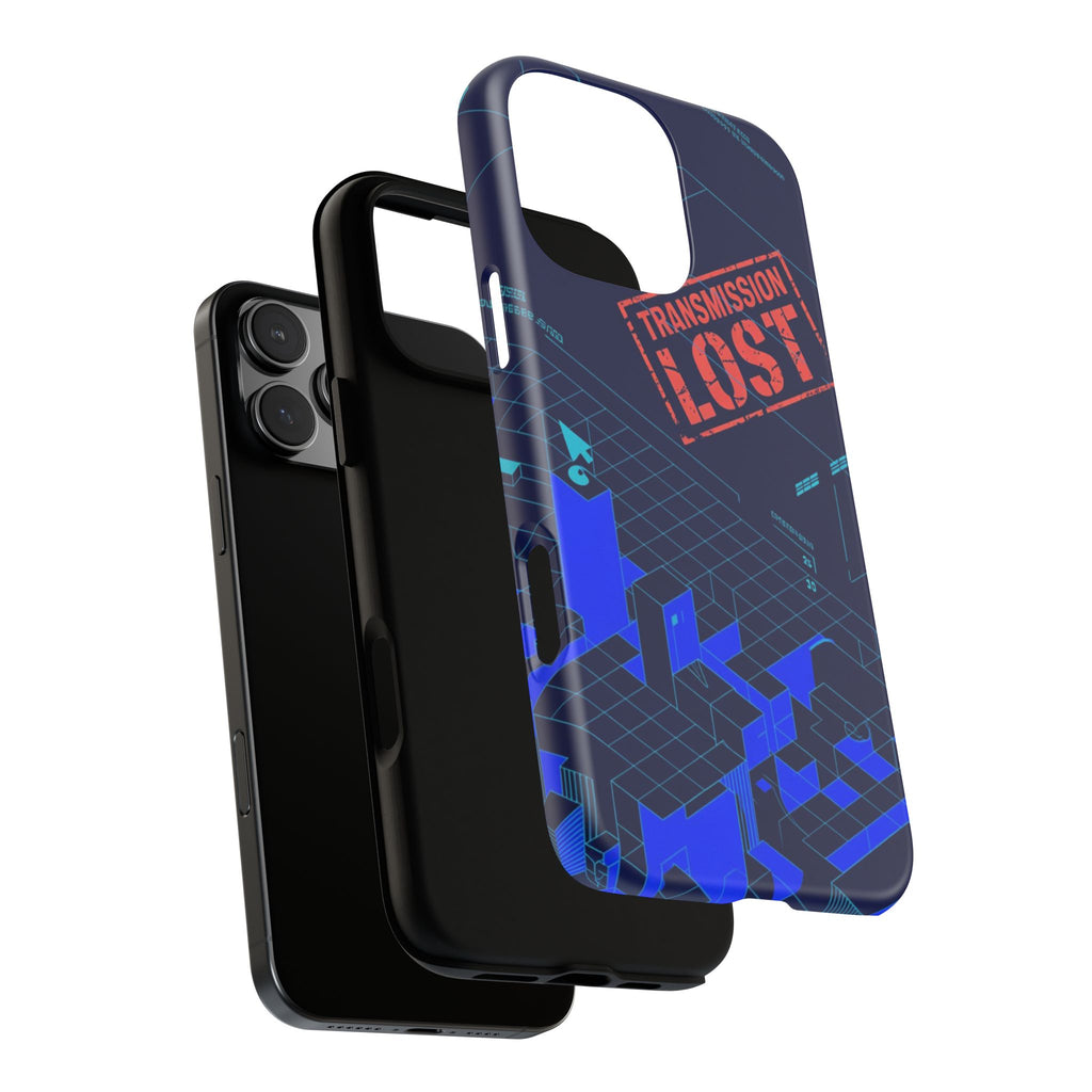 CipherCore Signal Void Flexi Phone Case | Digital-Era Identity Accessory