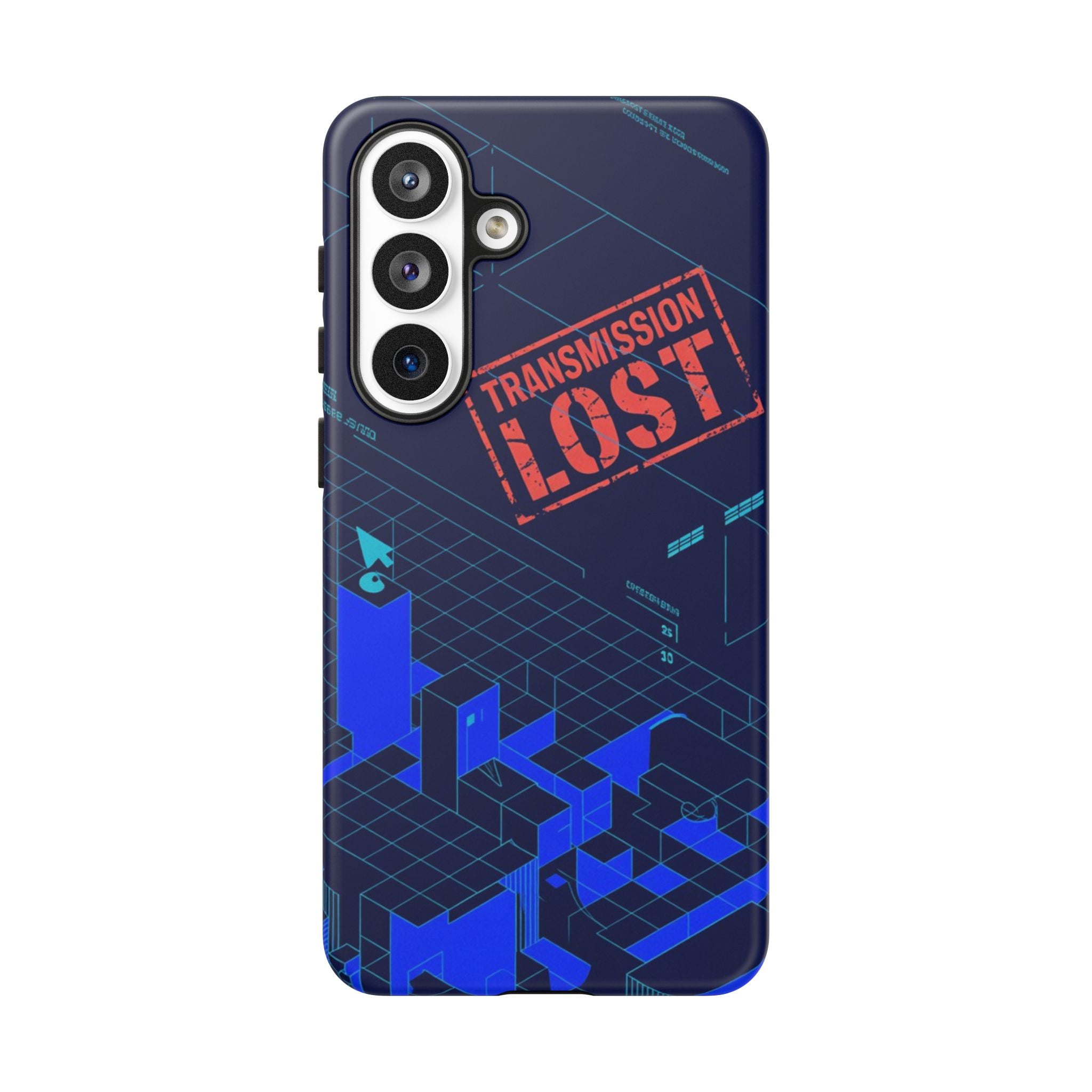 CipherCore Signal Void Flexi Phone Case | Digital-Era Identity Accessory