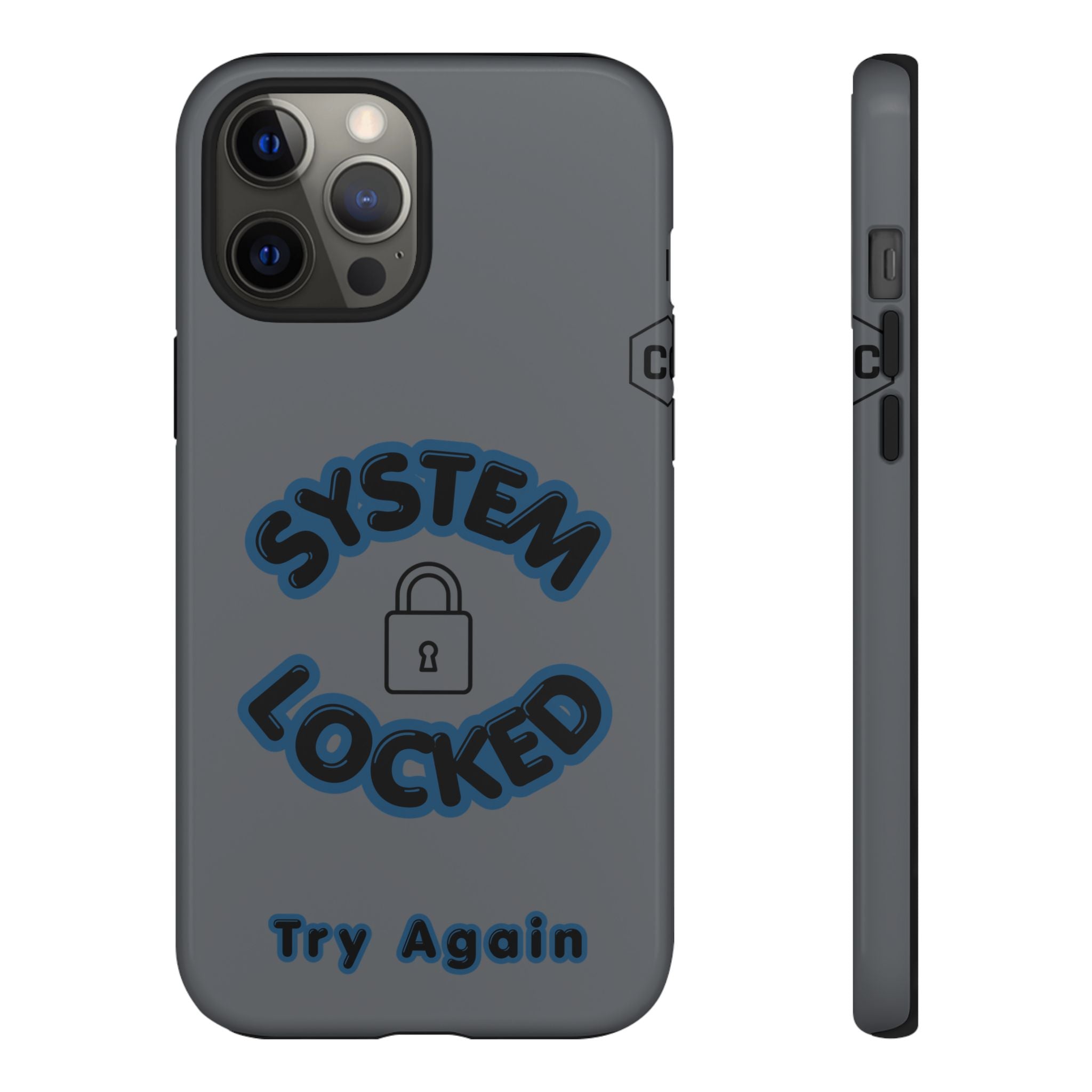 CipherCore System Locked Dual-Layer Phone Case | Digital-Era Identity Accessory