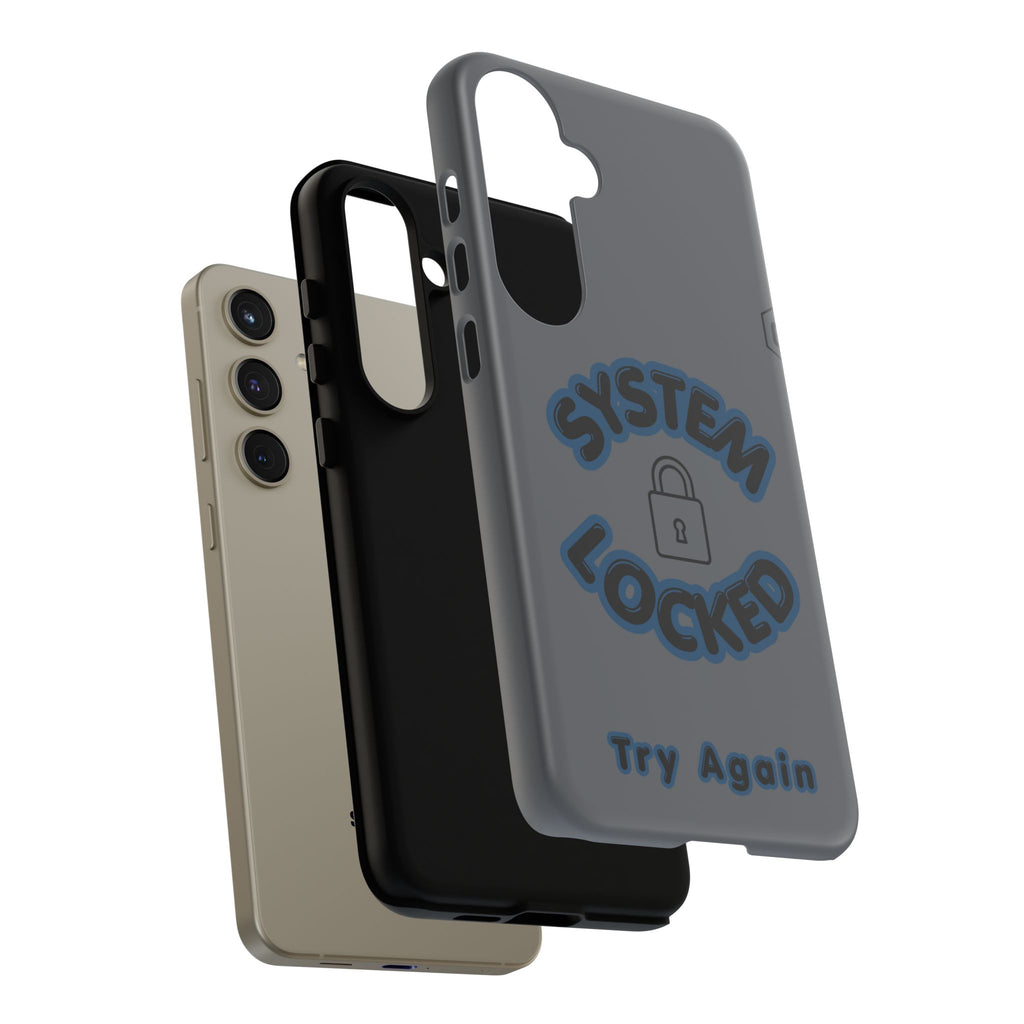 CipherCore System Locked Dual-Layer Phone Case | Digital-Era Identity Accessory