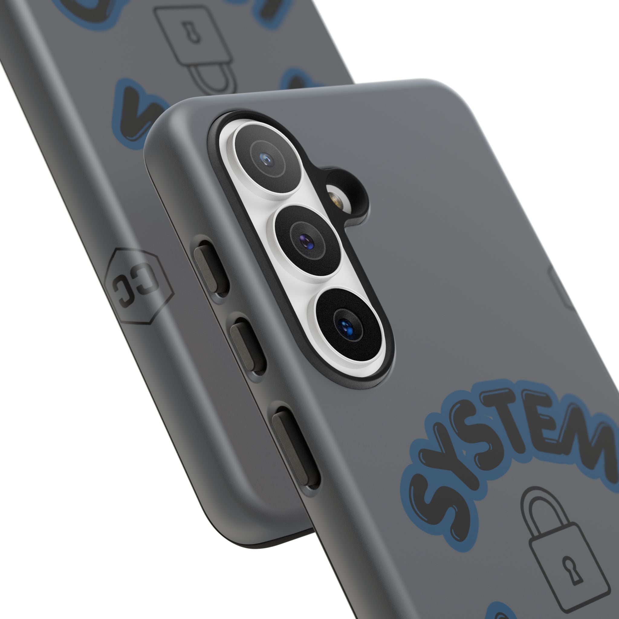 CipherCore System Locked Dual-Layer Phone Case | Digital-Era Identity Accessory