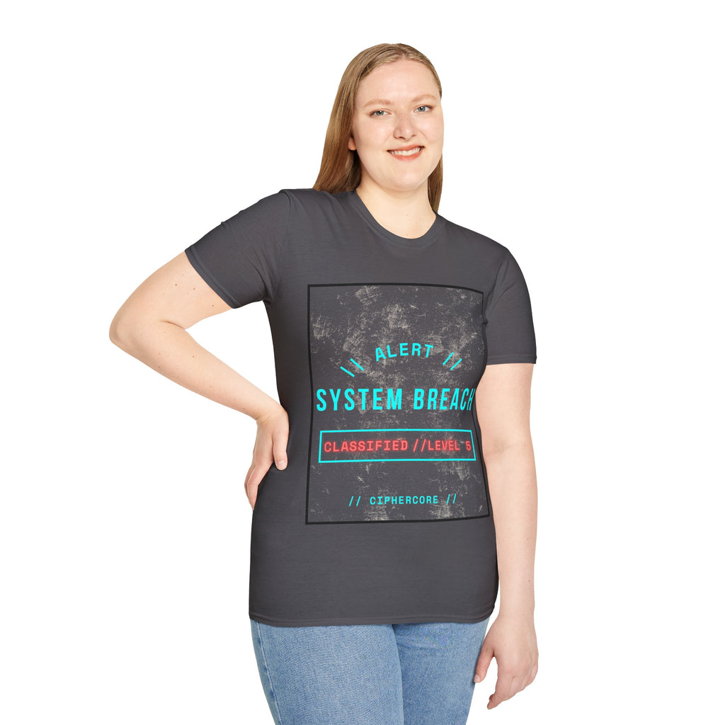 CipherCore System Breach Graphic Tee | Digital-Era Identity Wear