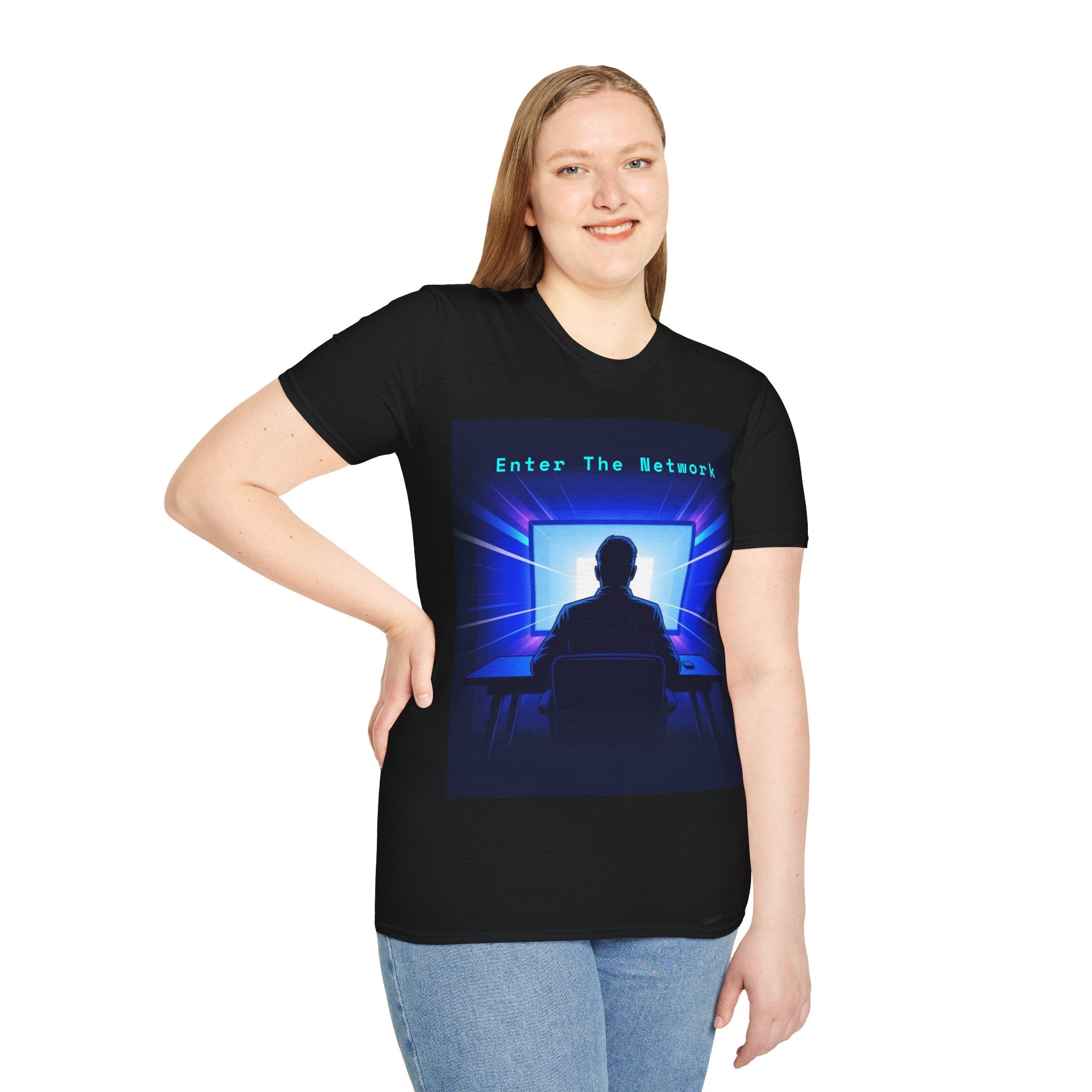 CipherCore Enter The Network Graphic Tee | Digital-Era Identity Wear