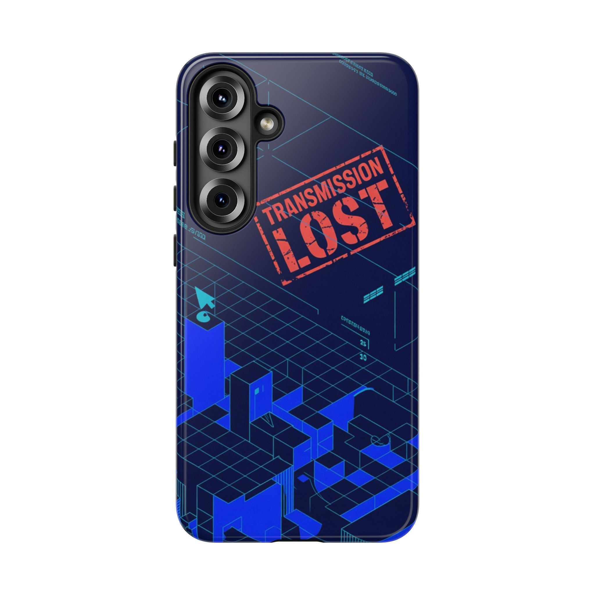 CipherCore Signal Void Flexi Phone Case | Digital-Era Identity Accessory