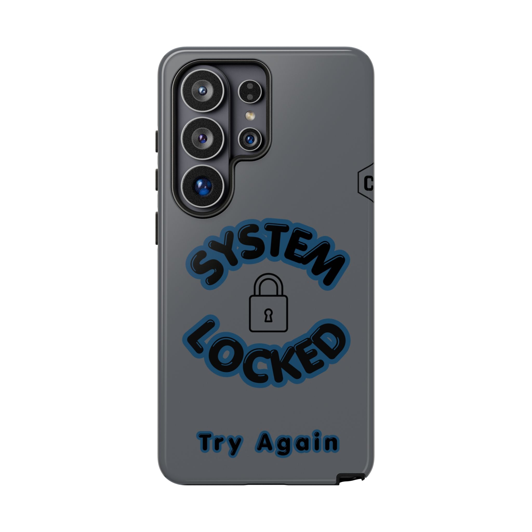 CipherCore System Locked Dual-Layer Phone Case | Digital-Era Identity Accessory