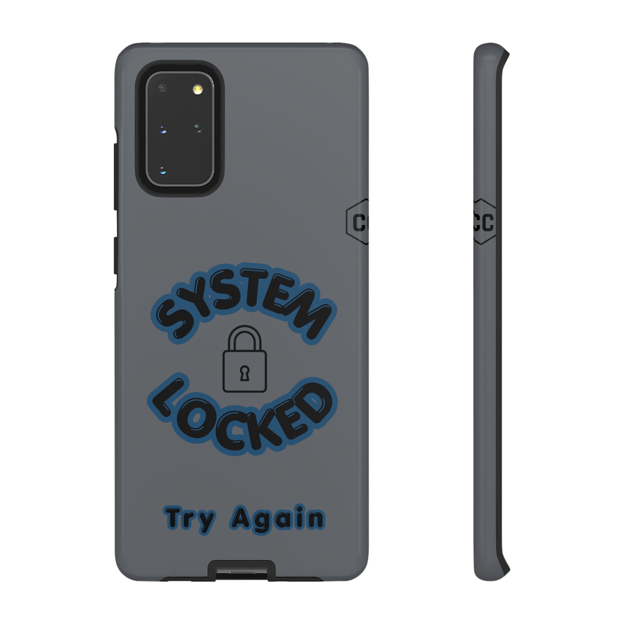 CipherCore System Locked Dual-Layer Phone Case | Digital-Era Identity Accessory