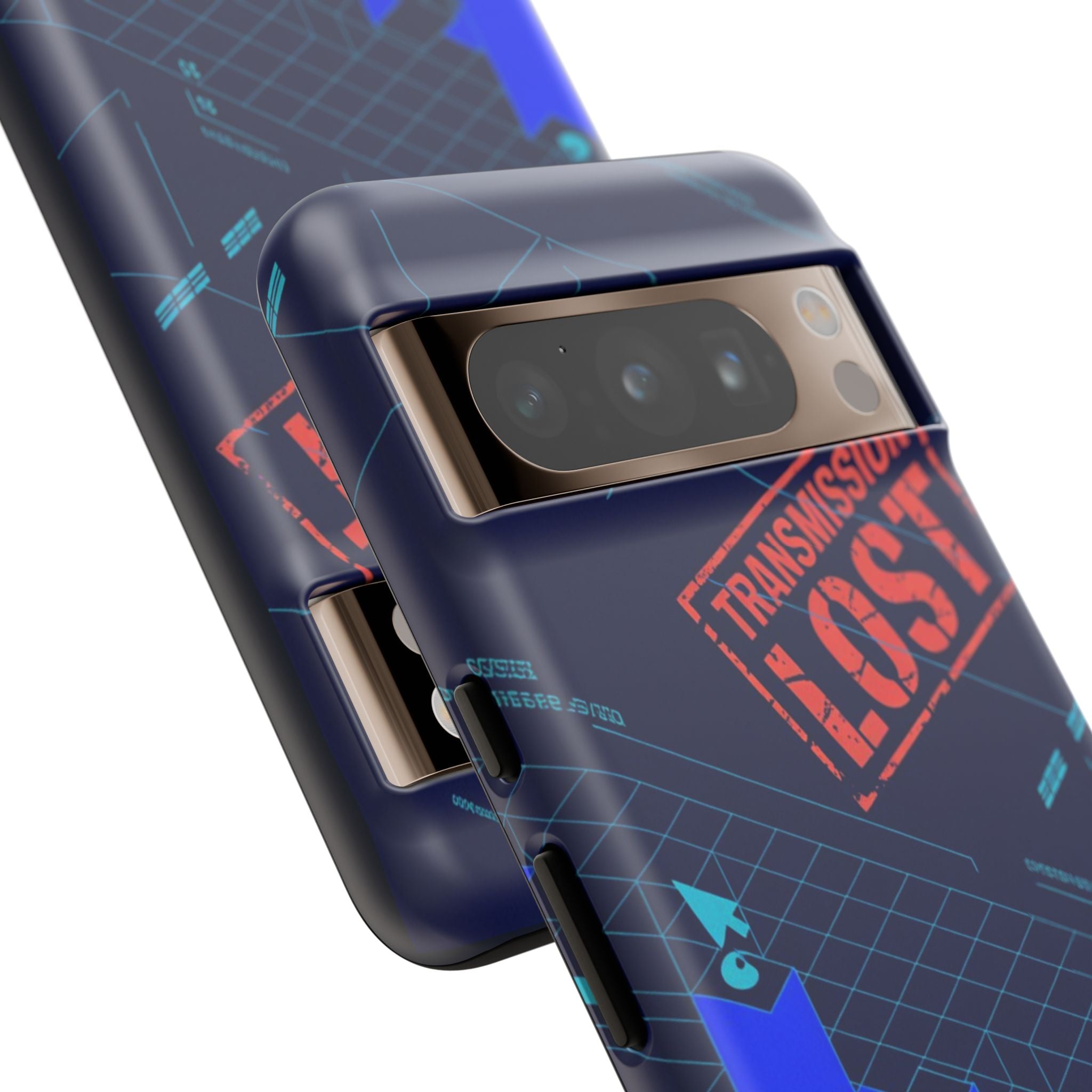 CipherCore Signal Void Flexi Phone Case | Digital-Era Identity Accessory