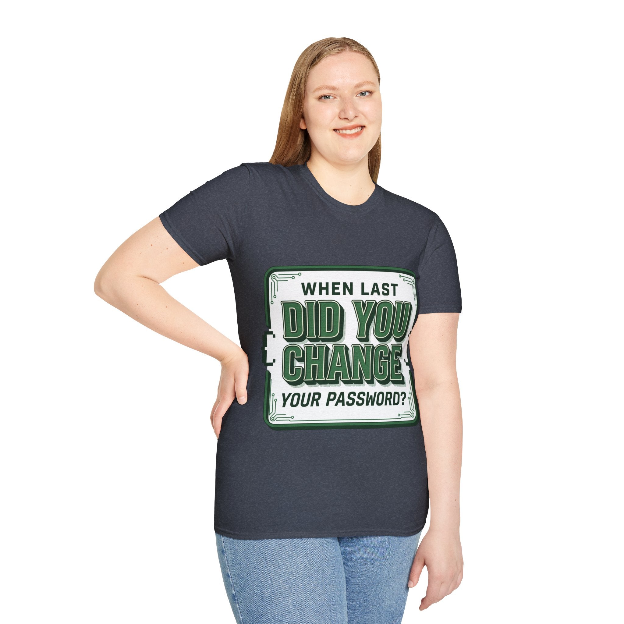 CipherCore Password Reminder Graphic Tee | Digital-Era Identity Wear