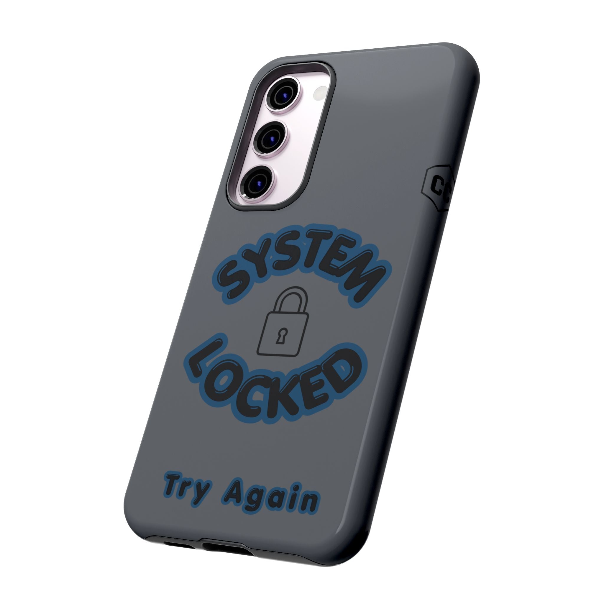 CipherCore System Locked Dual-Layer Phone Case | Digital-Era Identity Accessory