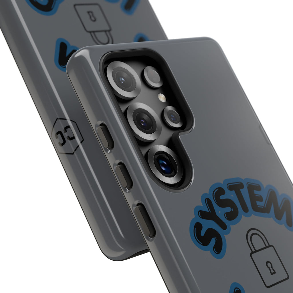 CipherCore System Locked Dual-Layer Phone Case | Digital-Era Identity Accessory