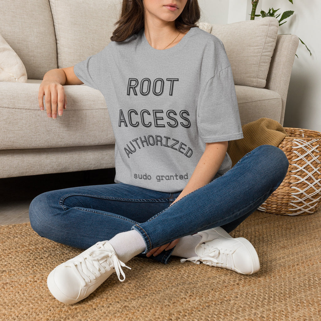 CipherCore Root Access Authorized Graphic Tee | Digital-Era Identity Wear