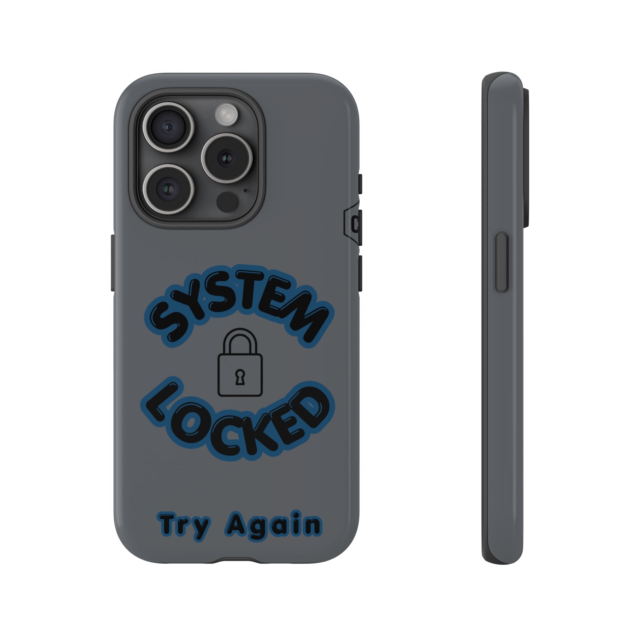 CipherCore System Locked Dual-Layer Phone Case | Digital-Era Identity Accessory