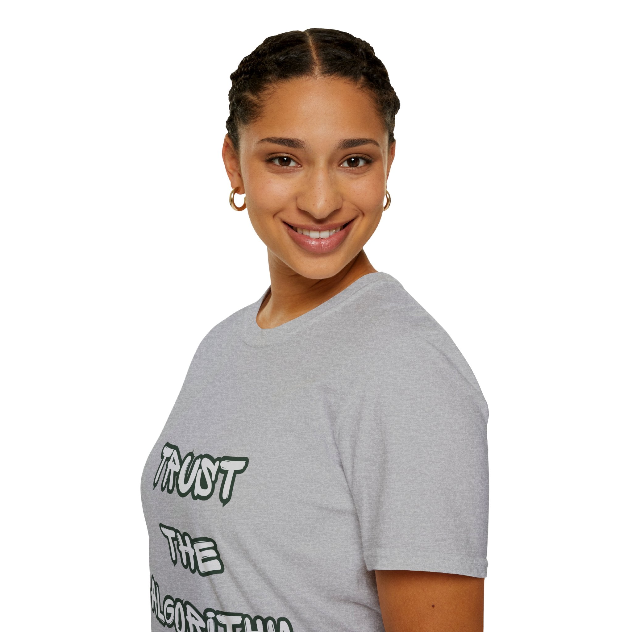 CipherCore Trust the Algorithm Graphic Tee | Digital-Era Identity Wear