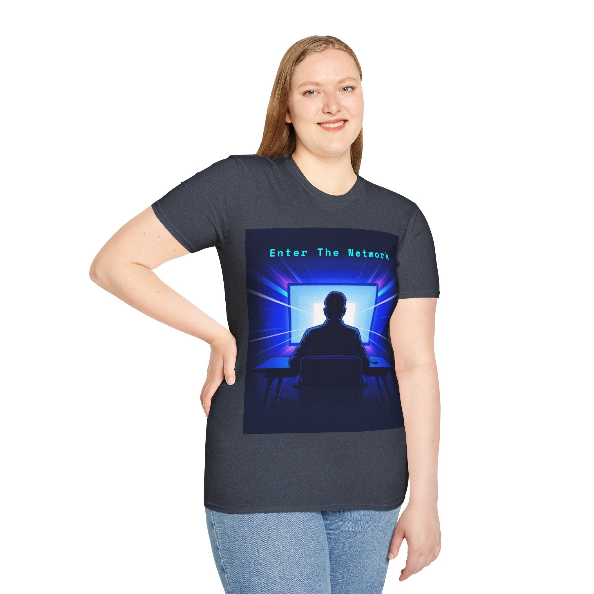 CipherCore Enter The Network Graphic Tee | Digital-Era Identity Wear