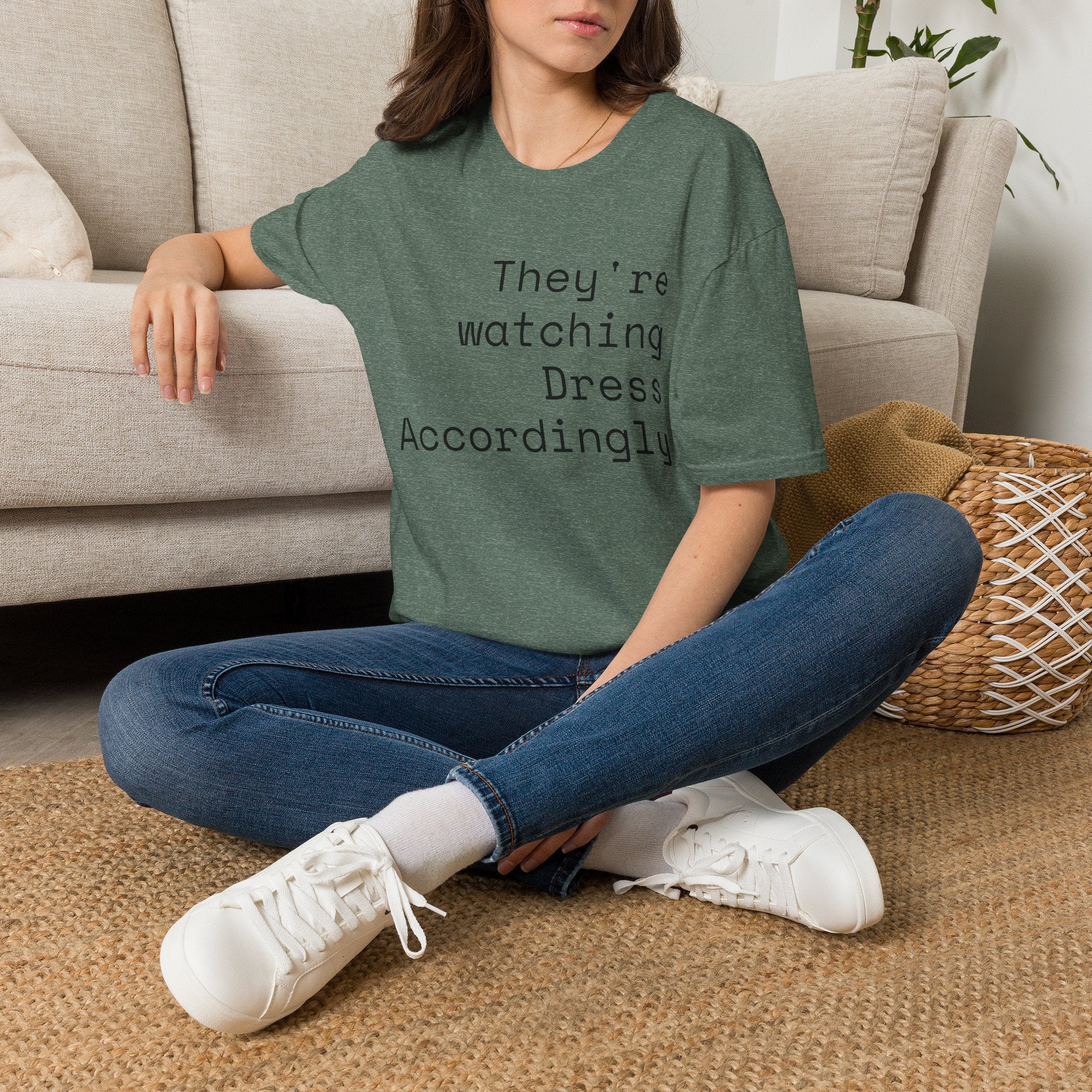 CipherCore They're Watching Manifesto Tee | Digital-Era Identity Wear