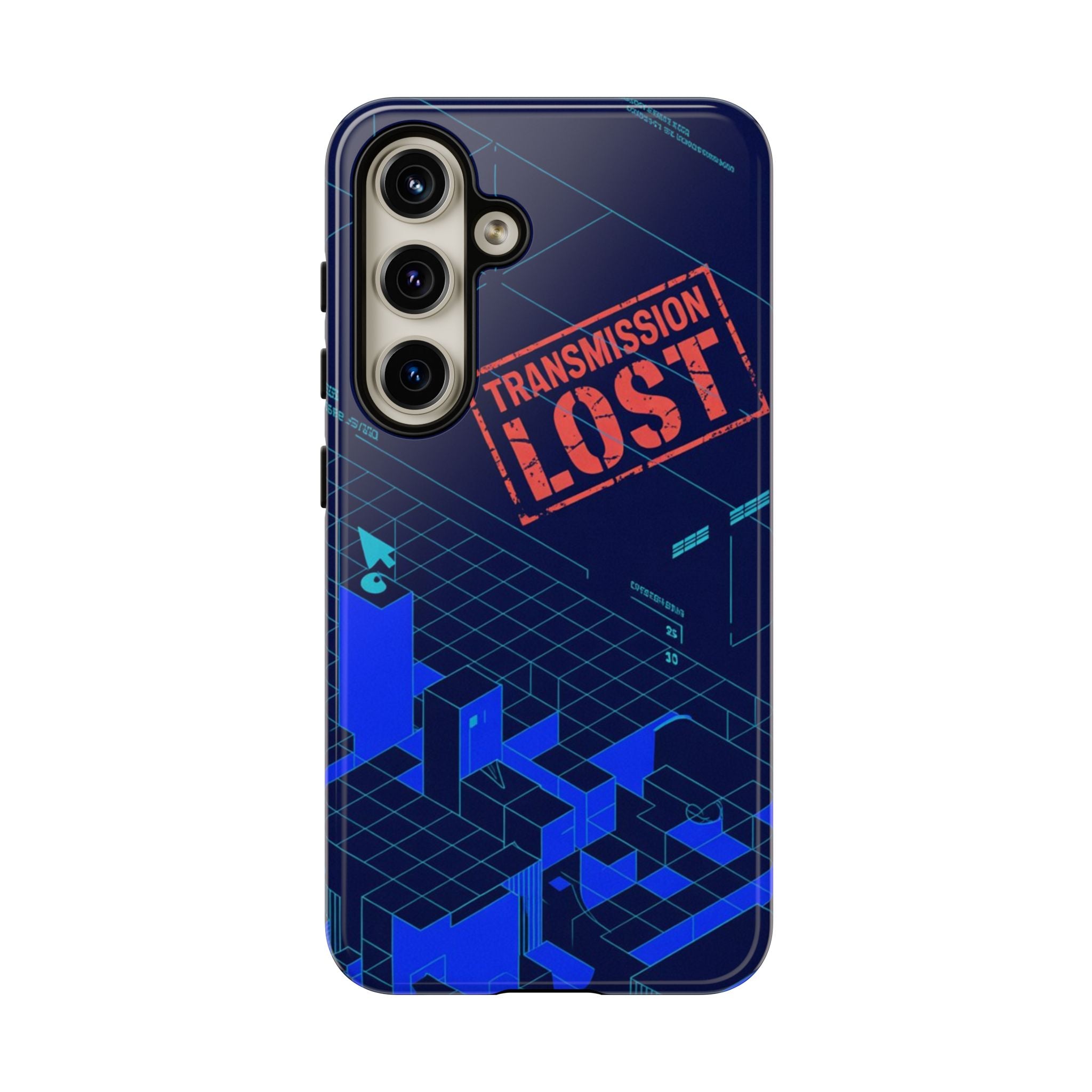CipherCore Signal Void Flexi Phone Case | Digital-Era Identity Accessory