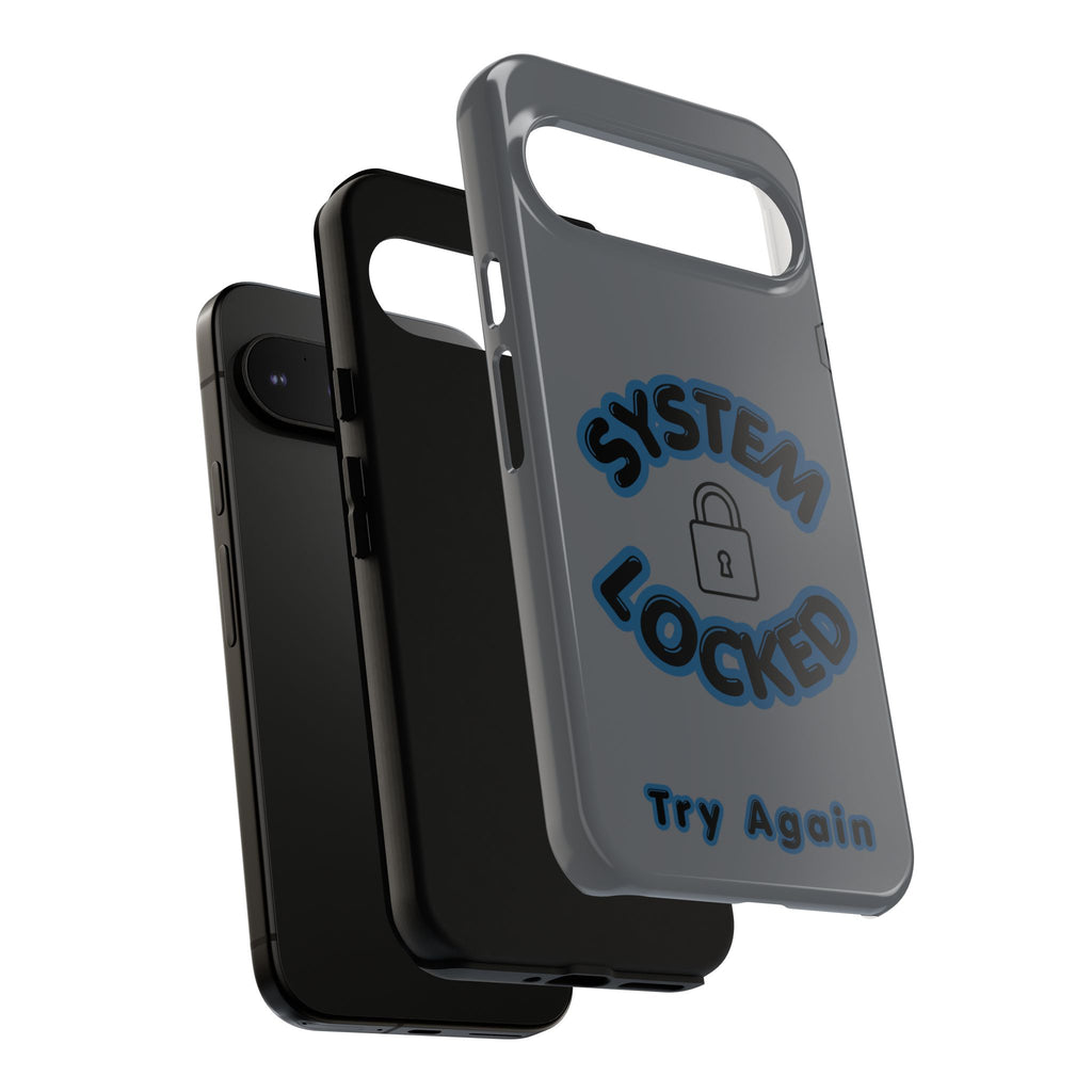 CipherCore System Locked Dual-Layer Phone Case | Digital-Era Identity Accessory