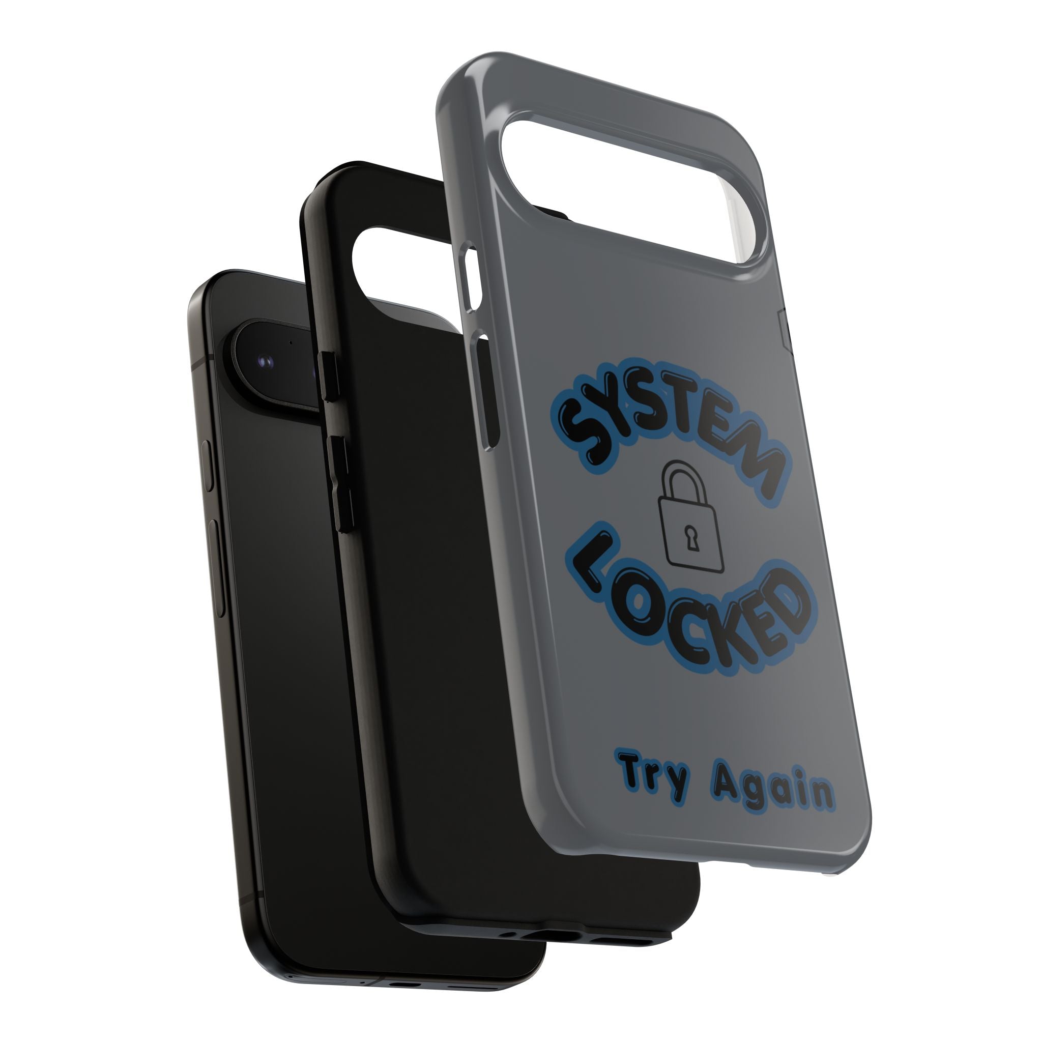 CipherCore System Locked Dual-Layer Phone Case | Digital-Era Identity Accessory