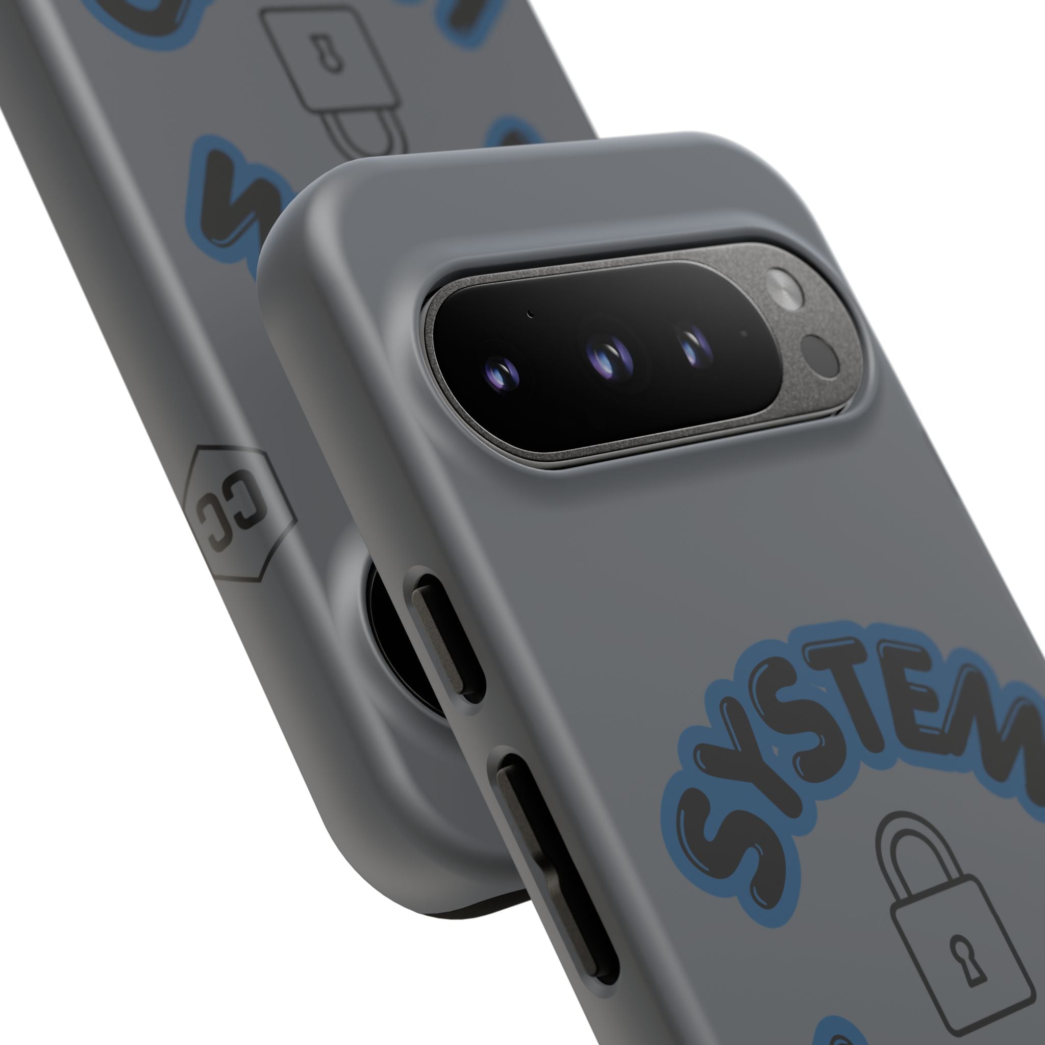 CipherCore System Locked Dual-Layer Phone Case | Digital-Era Identity Accessory