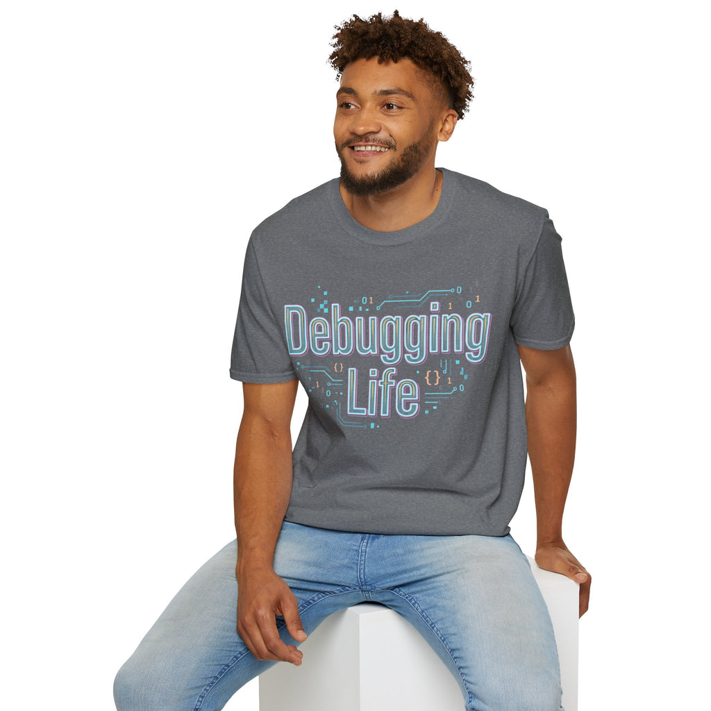 CipherCore Debugging Life Graphic Tee | Digital-Era Identity Wear