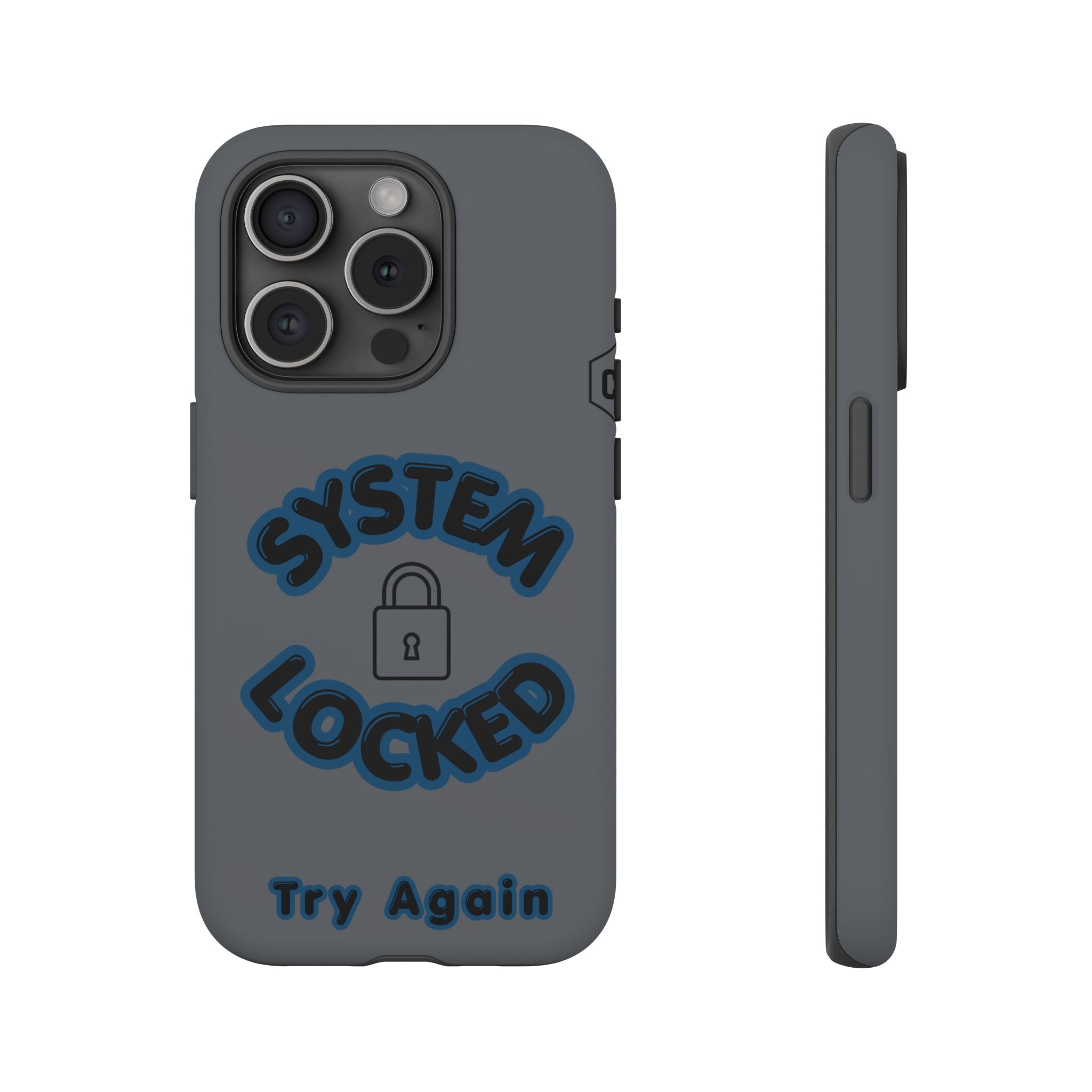 CipherCore System Locked Dual-Layer Phone Case | Digital-Era Identity Accessory