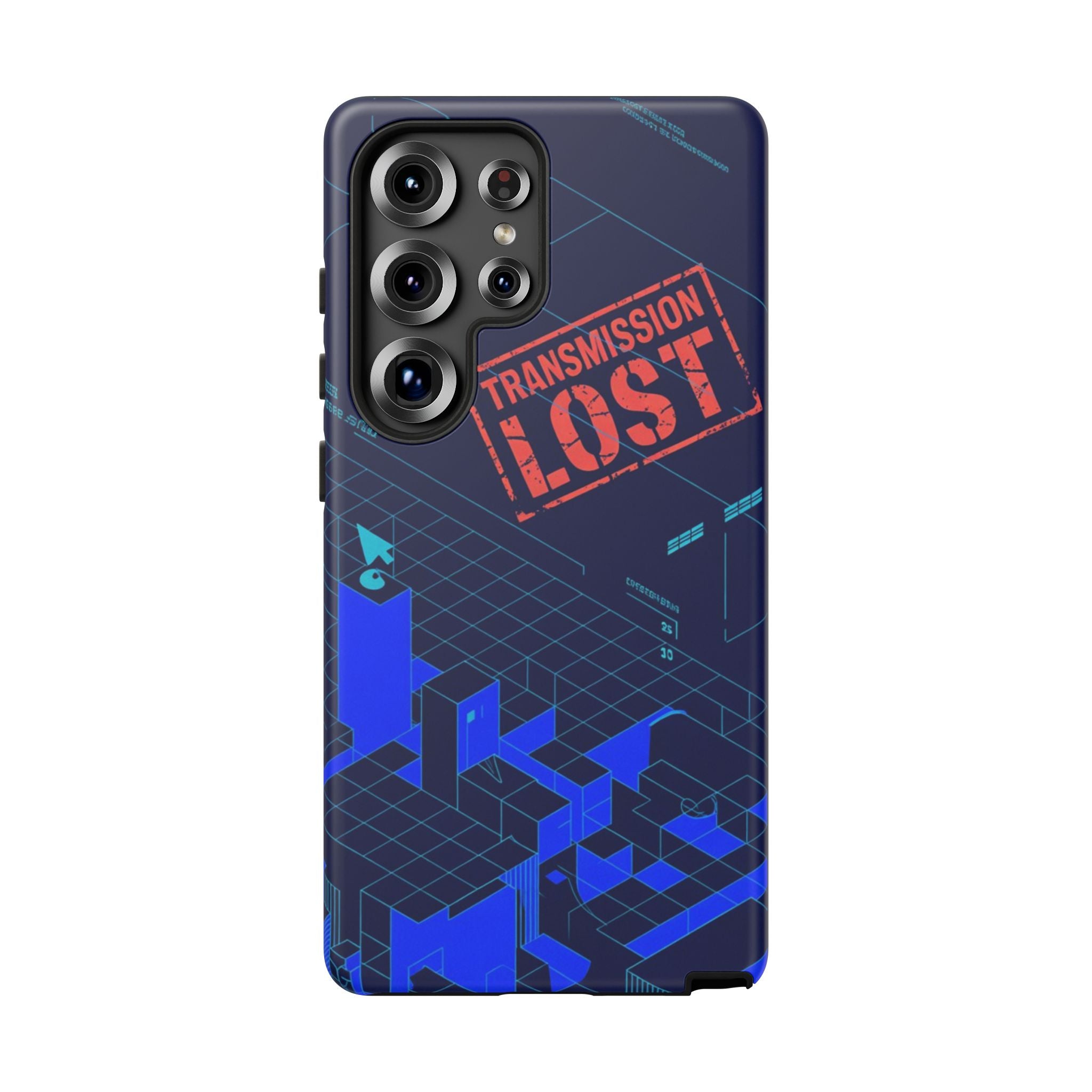 CipherCore Signal Void Flexi Phone Case | Digital-Era Identity Accessory