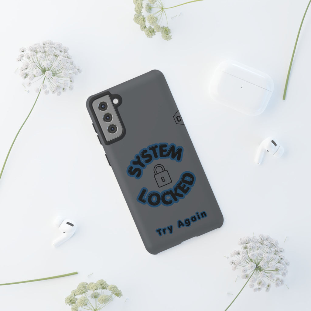CipherCore System Locked Dual-Layer Phone Case | Digital-Era Identity Accessory