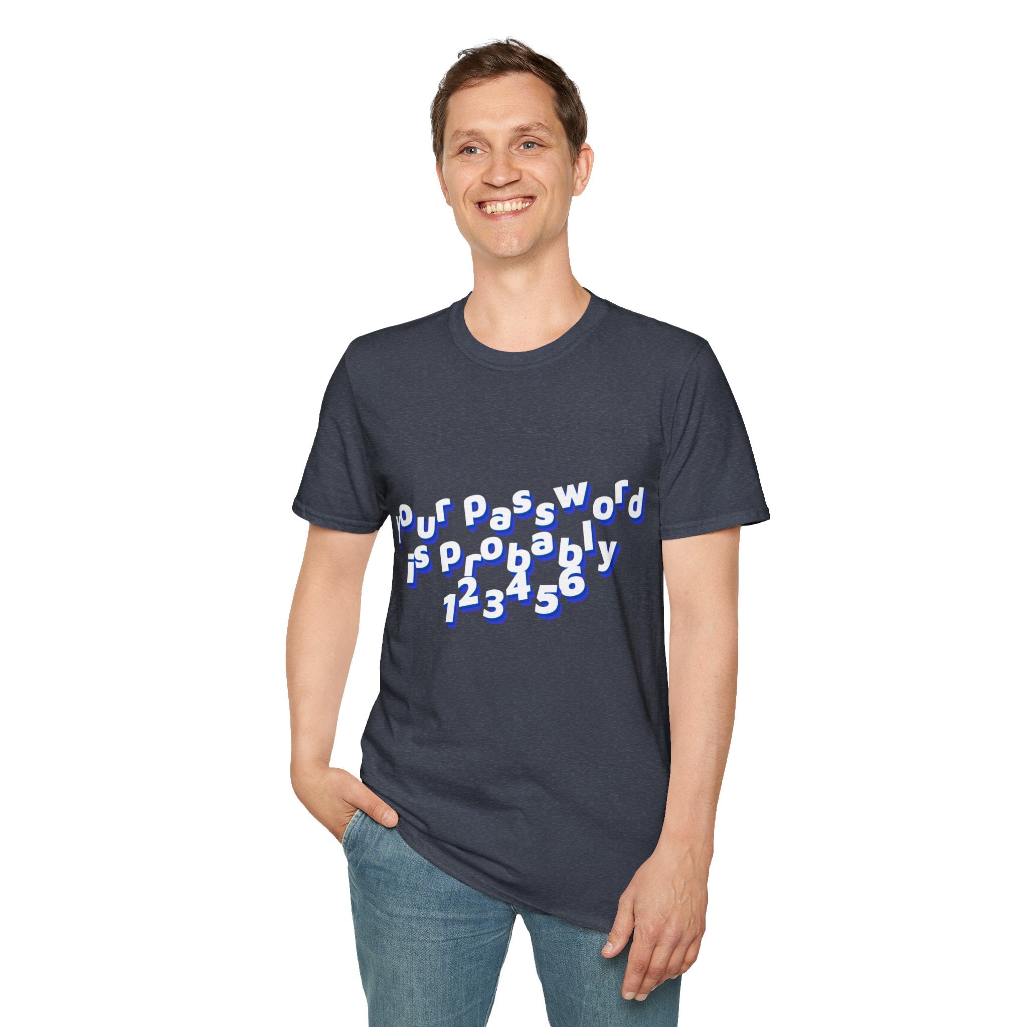 CipherCore Your Password Graphic Tee | Digital-Era Identity Wear