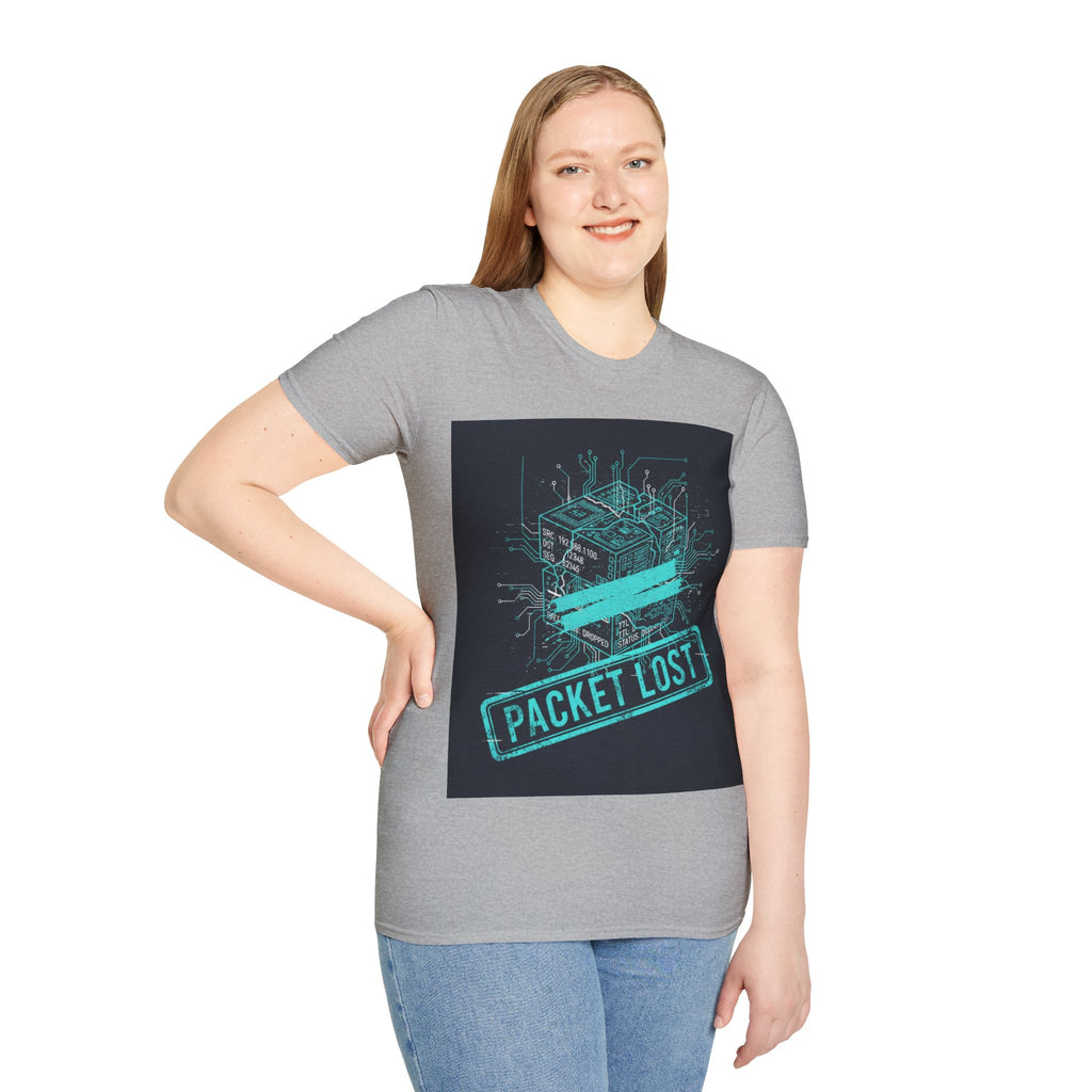 CipherCore Packet Lost Graphic Tee | Digital-Era Identity Wear