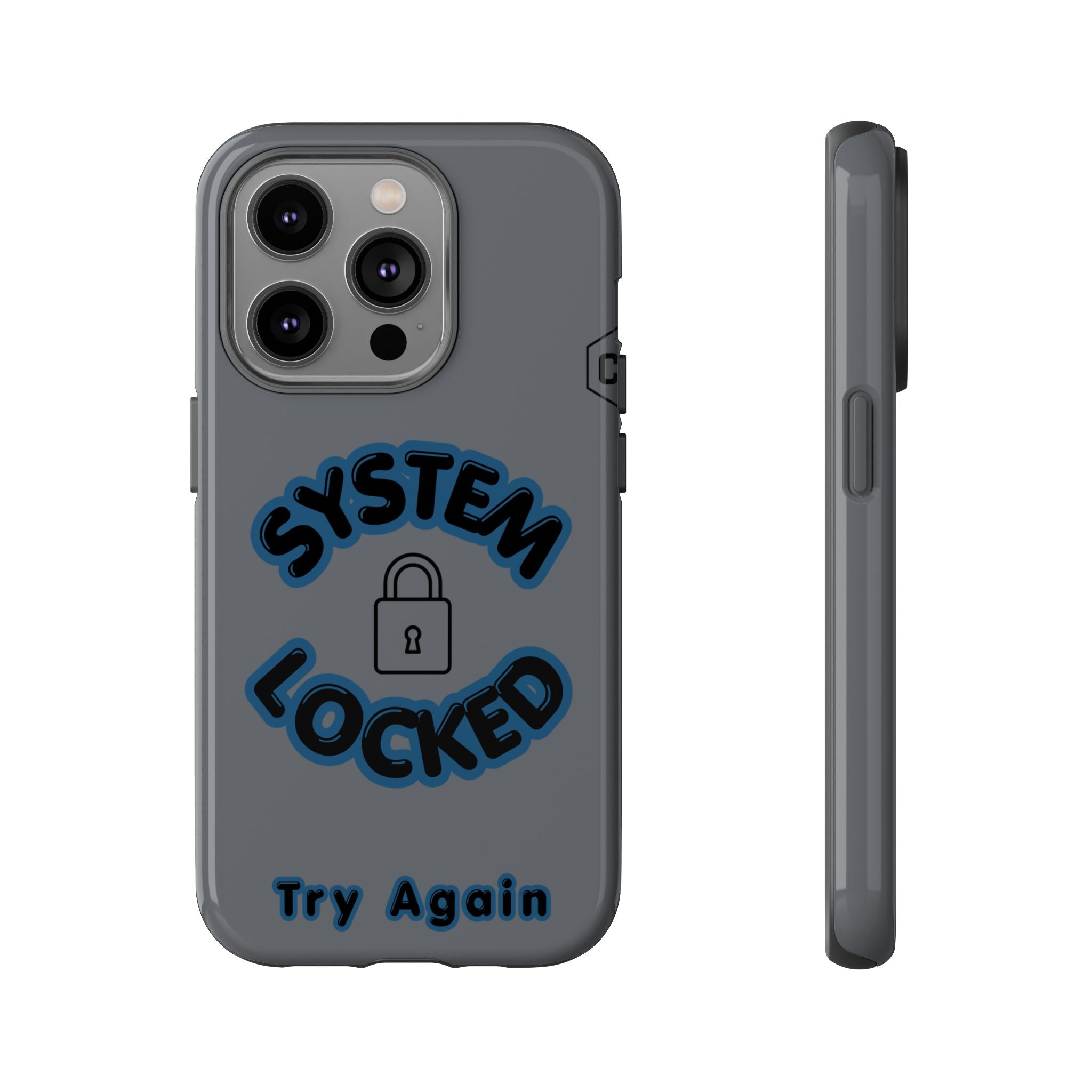 CipherCore System Locked Dual-Layer Phone Case | Digital-Era Identity Accessory