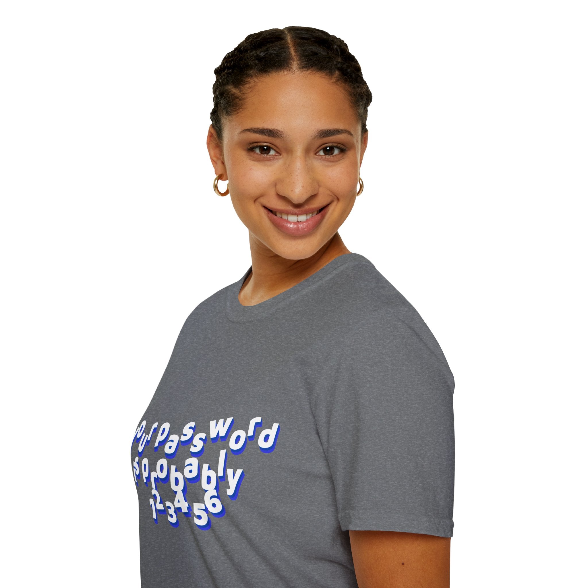 CipherCore Your Password Graphic Tee | Digital-Era Identity Wear